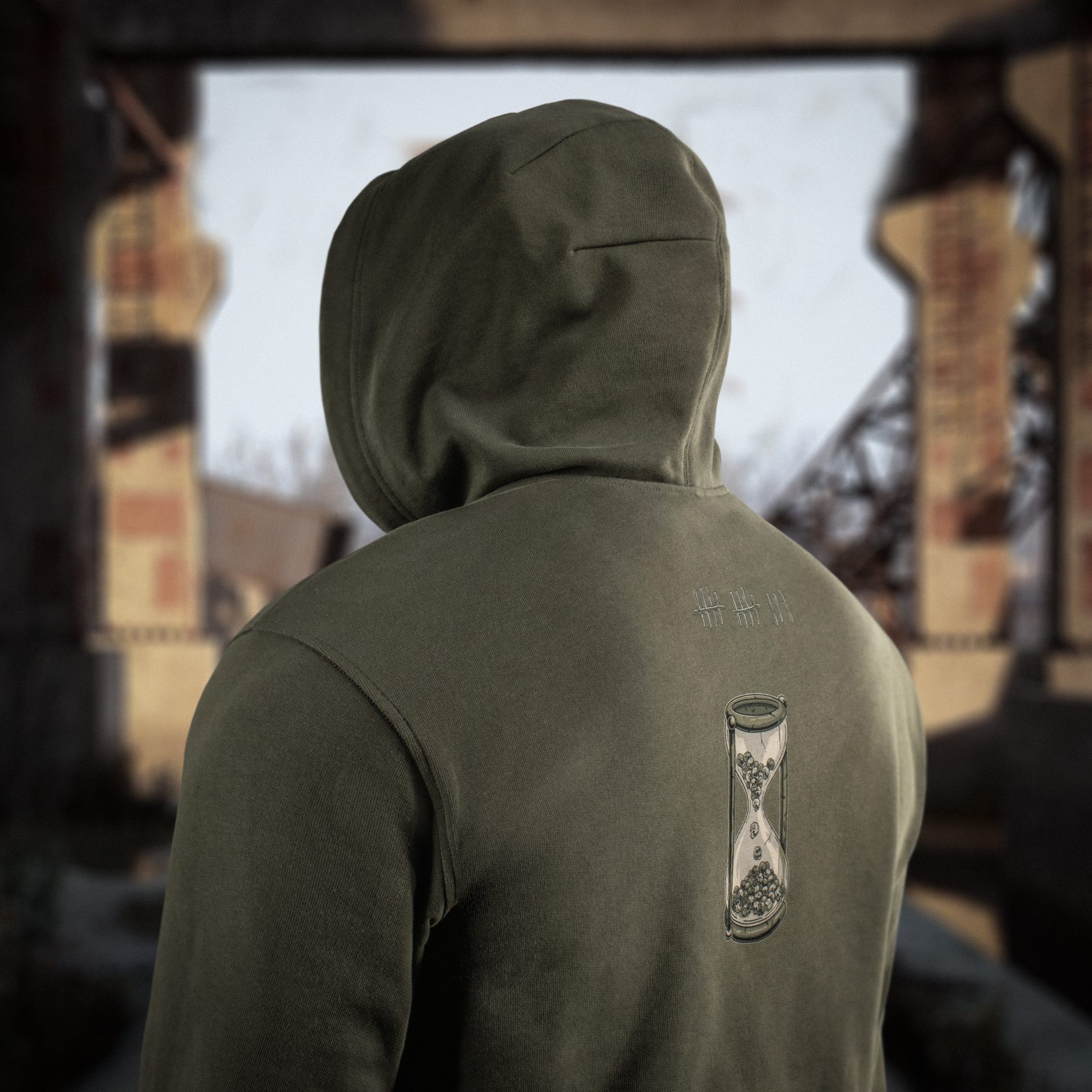 M-Tac кофта Hoodie Time Oversize Hard Ranger Green — 27