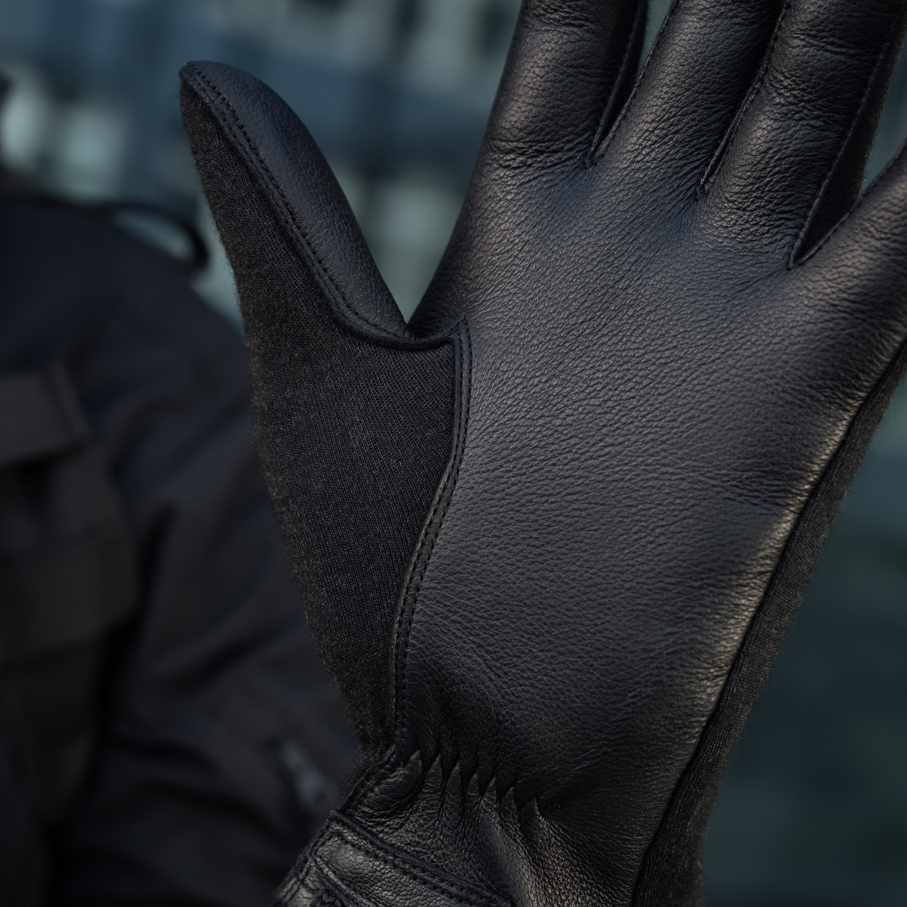 M-Tac перчатки Nomex Sport Leather Black — 15