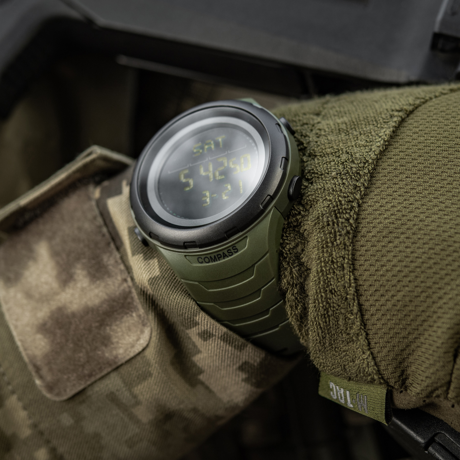 M-Tac часы тактические 2166 Army Green — 9
