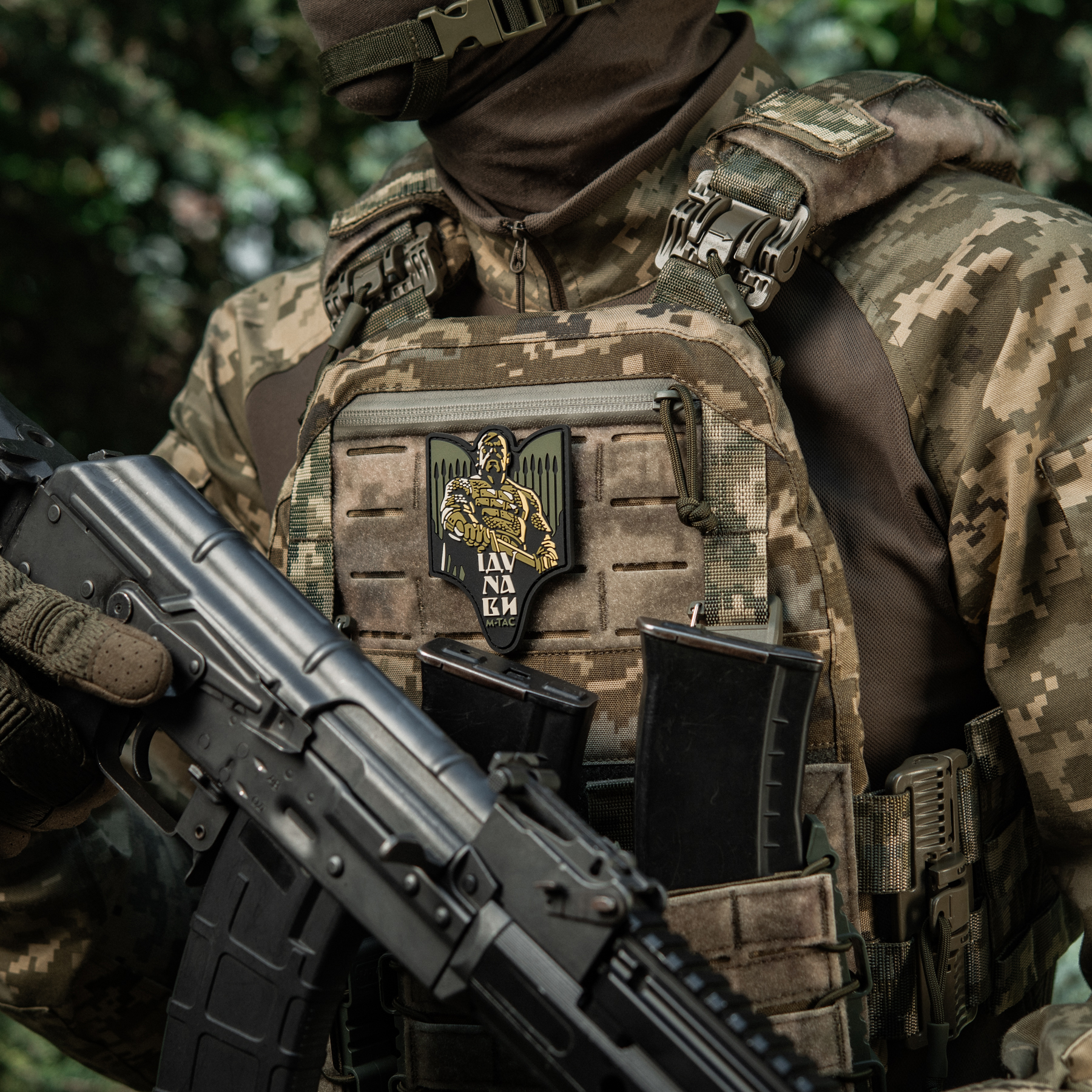 M-Tac нашивка Святослав PVC olive — 4