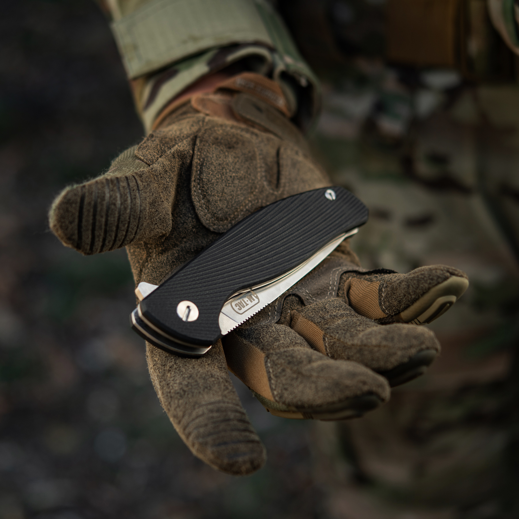M-Tac нож складной Type 11 Black/Steel — 16