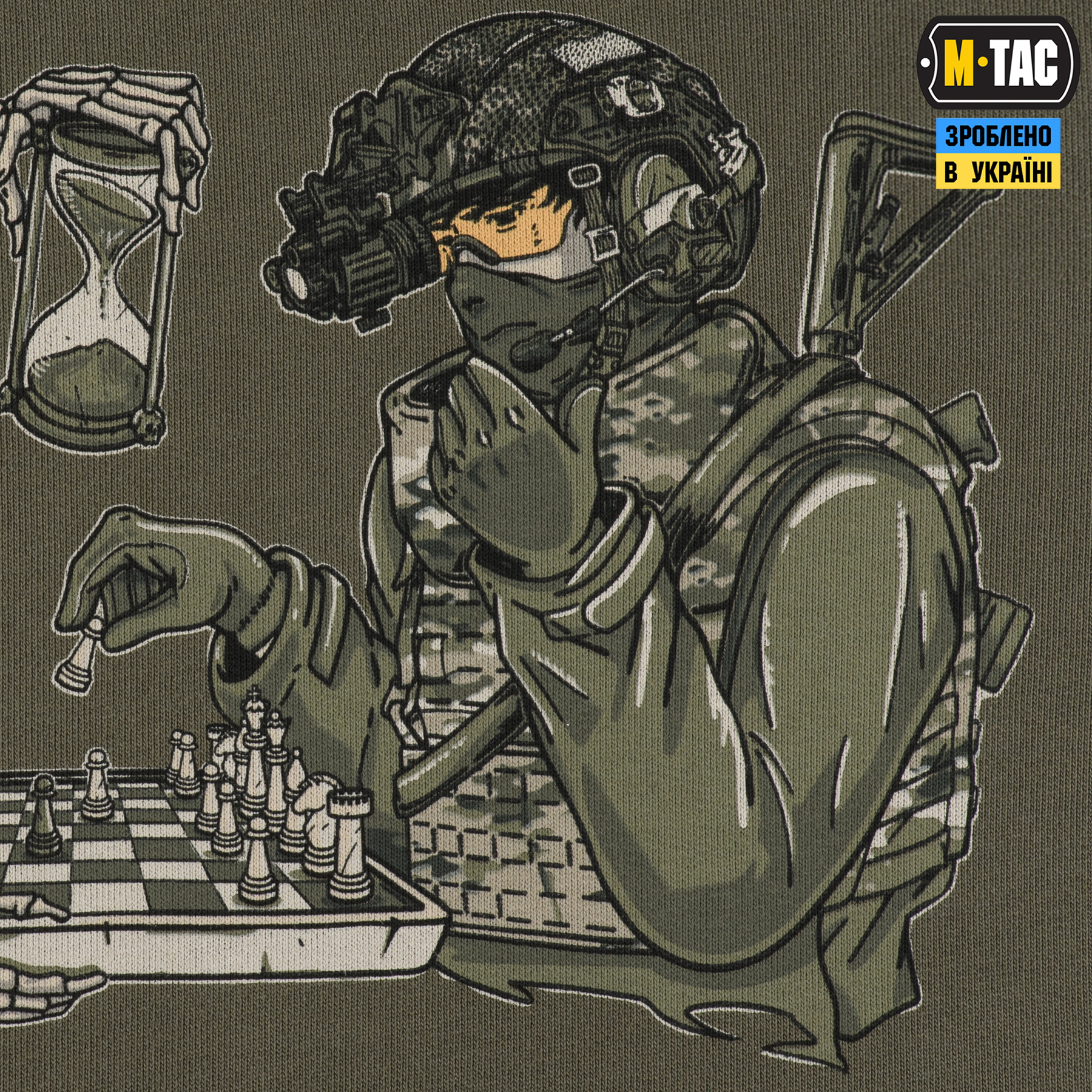M-Tac кофта Hoodie Time Oversize Hard Ranger Green — 10
