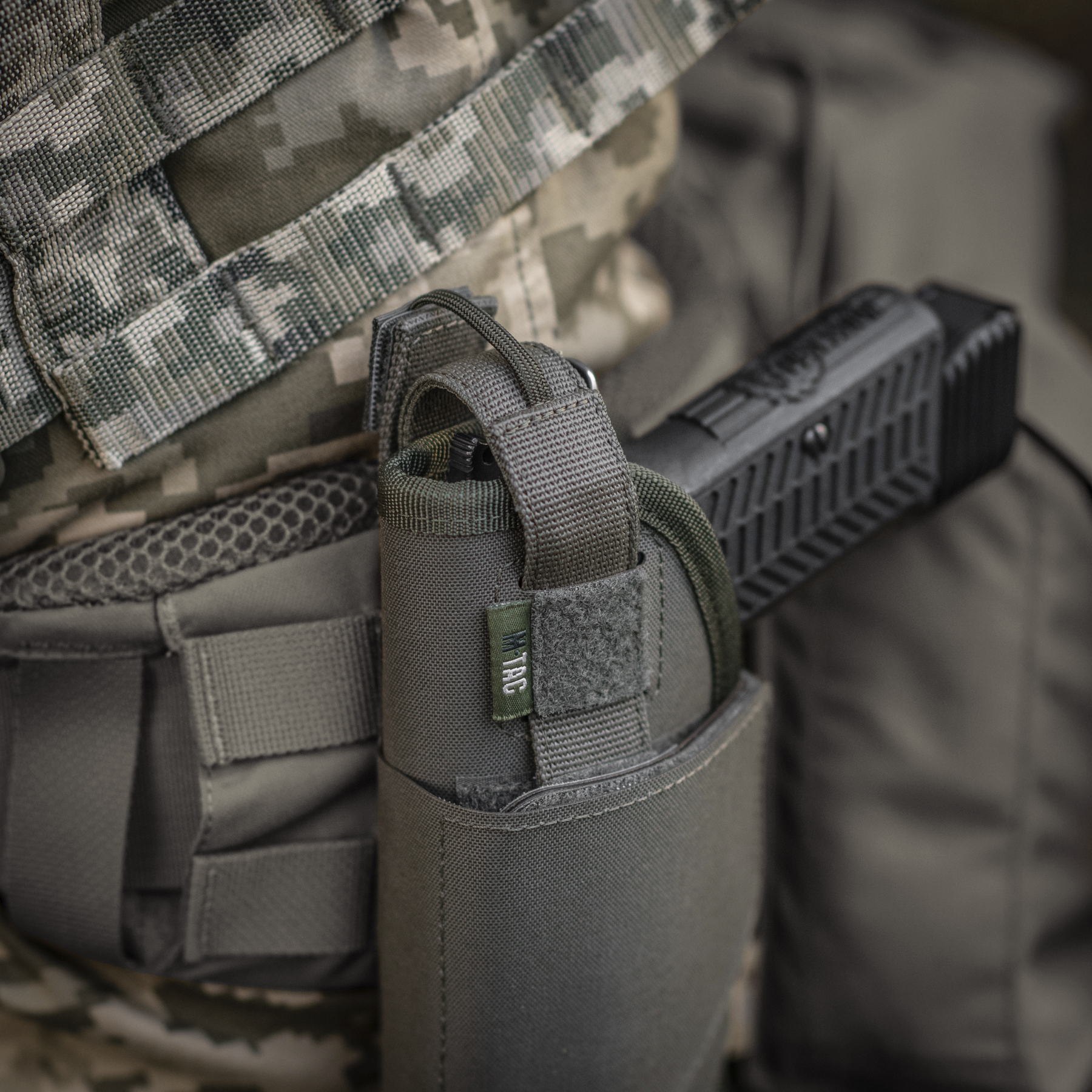 M-Tac кобура универсальная Elite Left Ranger Green — 12