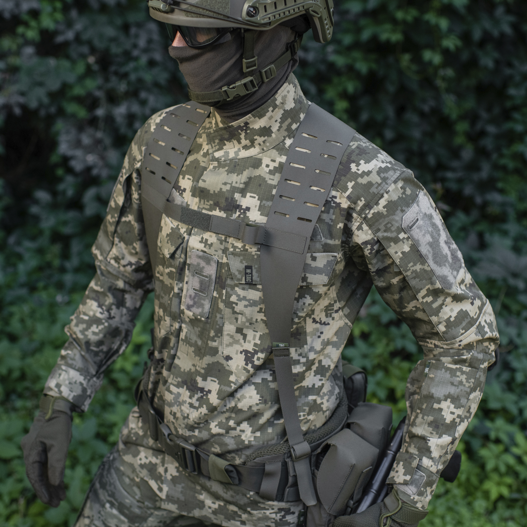 M-Tac ремни плечевые для тактического пояса Laser Cut Ranger Green — 7