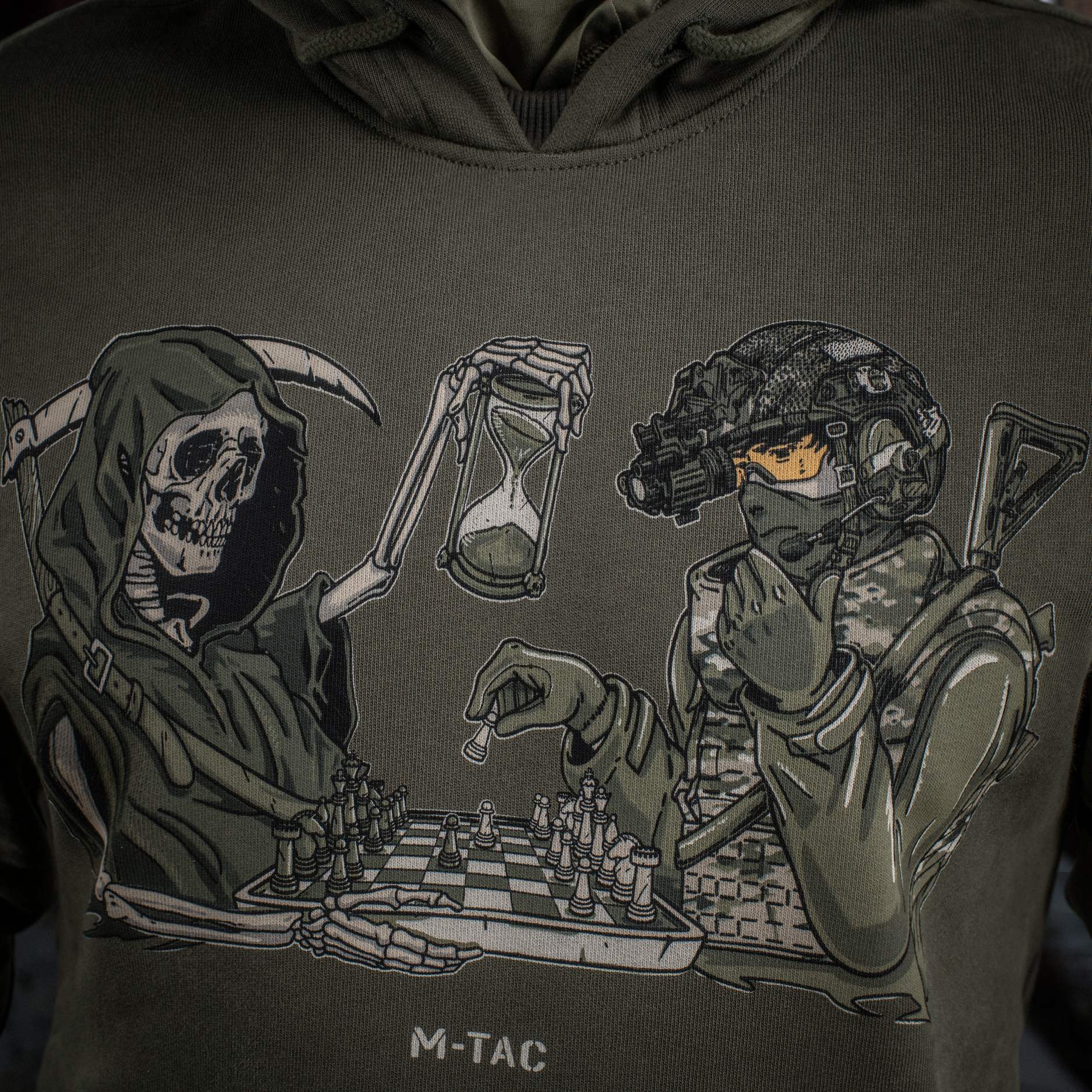 M-Tac кофта Hoodie Time Oversize Hard Ranger Green — 19