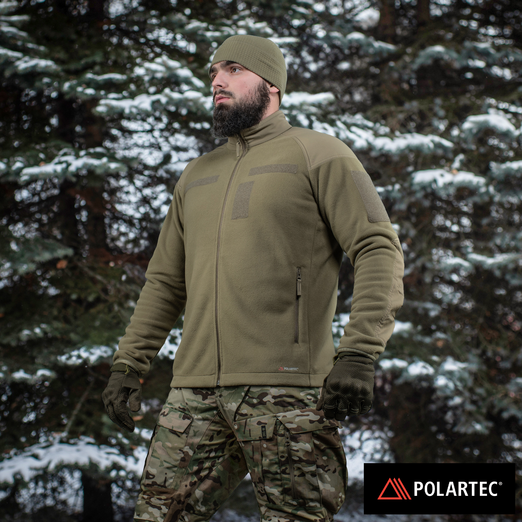 M-Tac куртка Combat Fleece Polartec Jacket Tan — 9