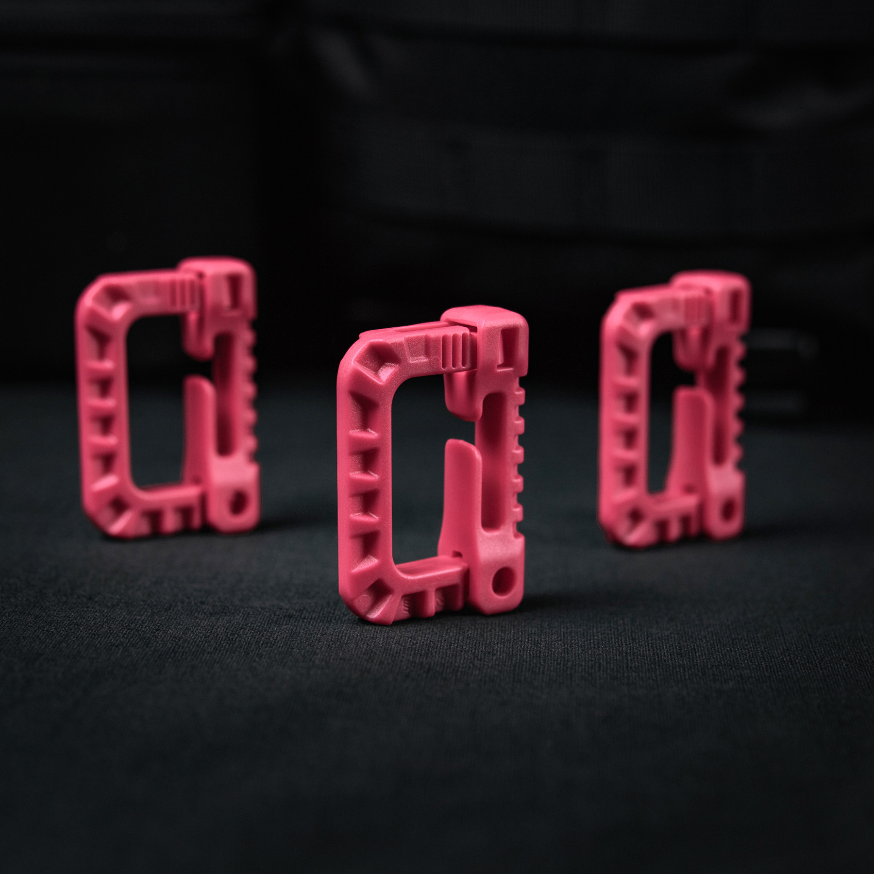 Карабин пластиковый Grimloc Pink — 9