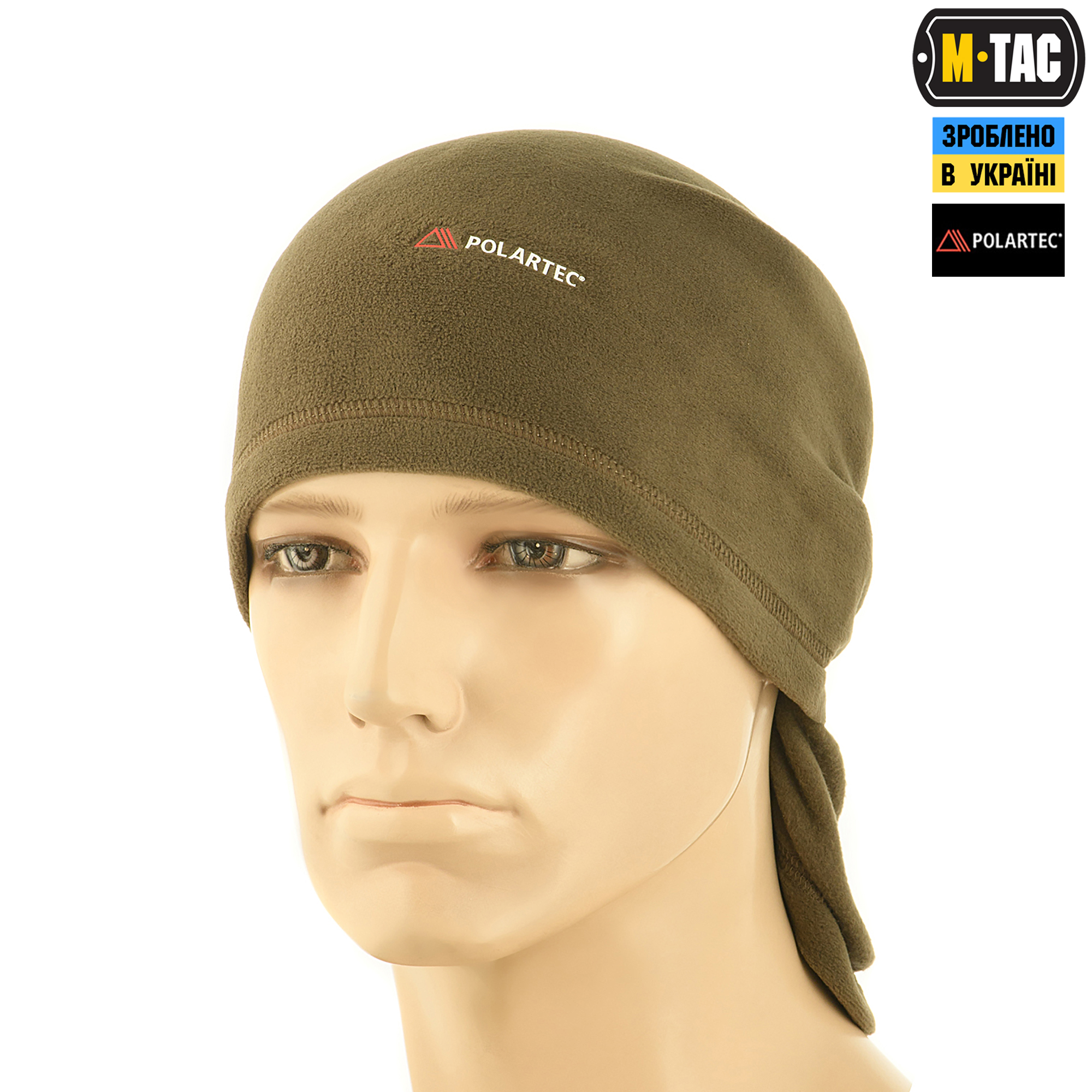 M-Tac шарф-труба длинный Polartec Dark Olive — 6