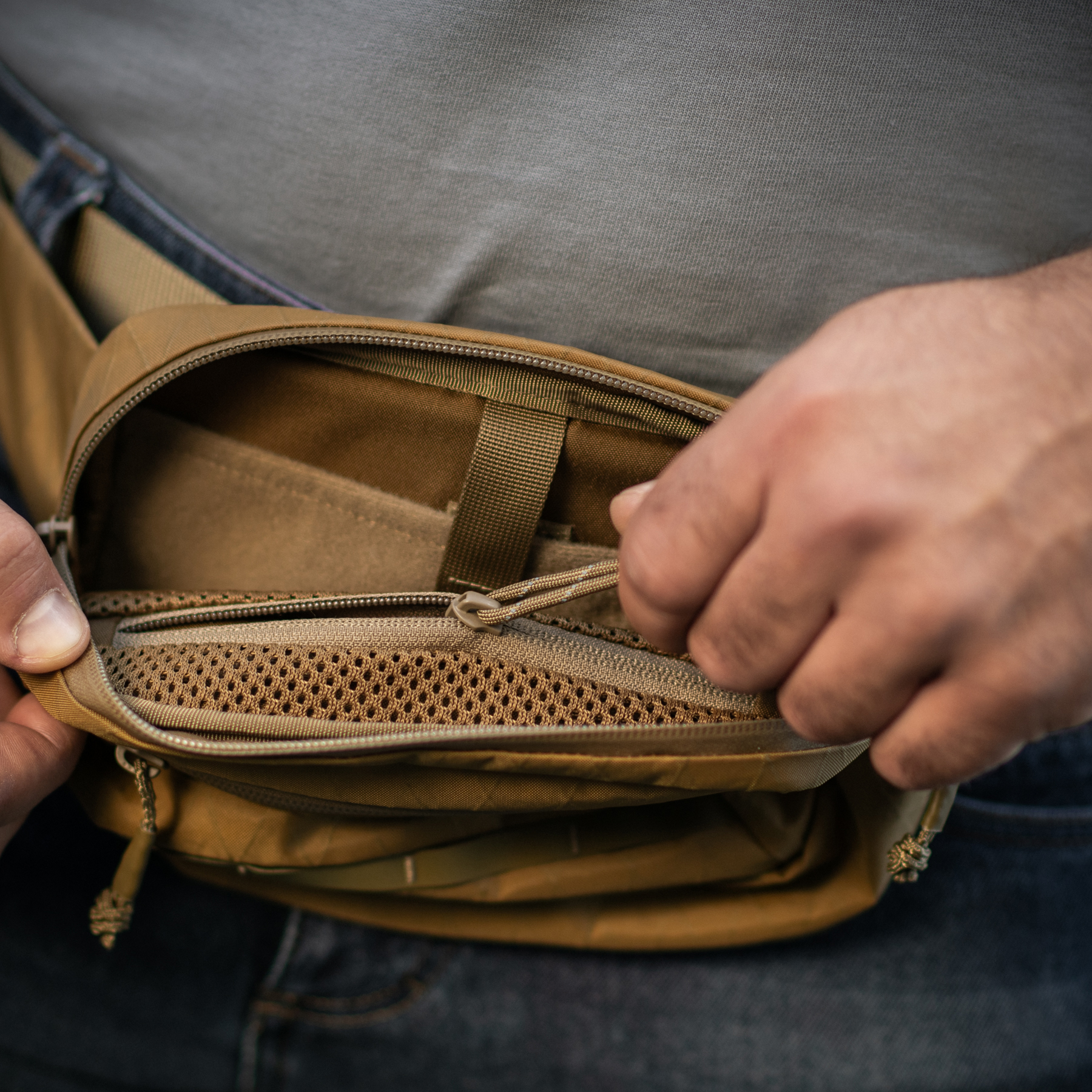 M-Tac сумка City Waist Bag X-Pac Elite Coyote — 30