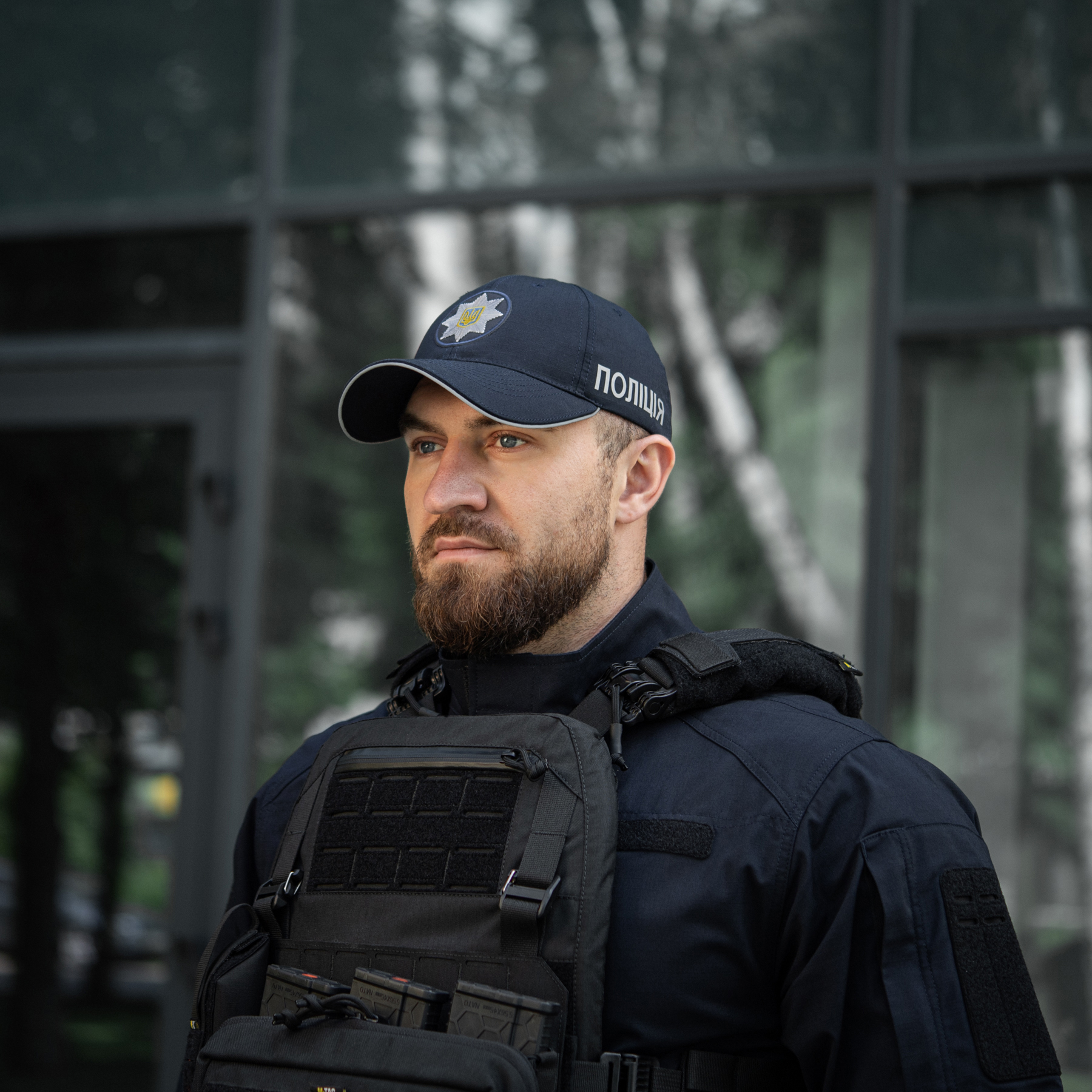 M-Tac бейсболка Полиция Elite Flex рип-стоп Dark Navy Blue — 7