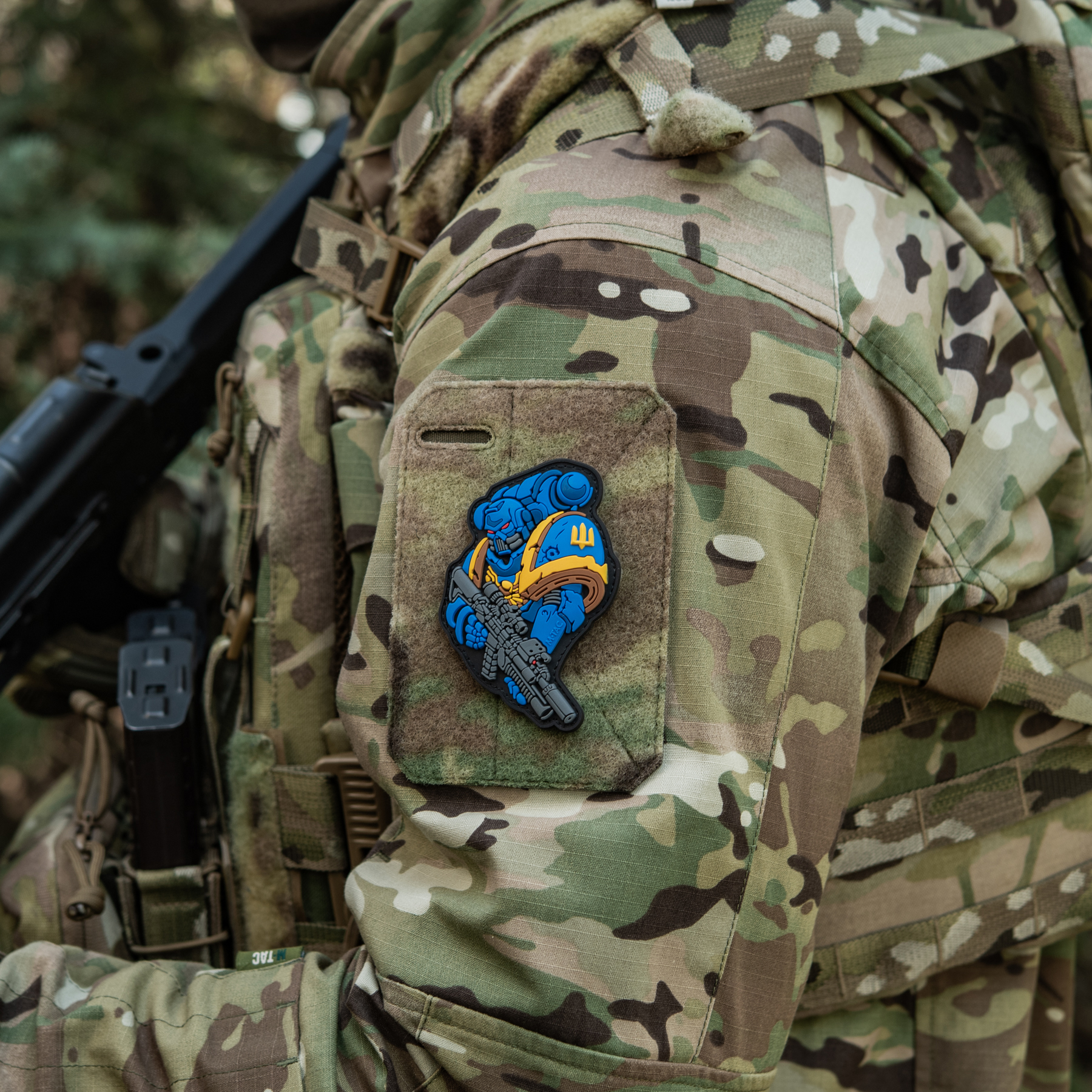 M-Tac нашивка Штурмовик Yellow/Blue — 14