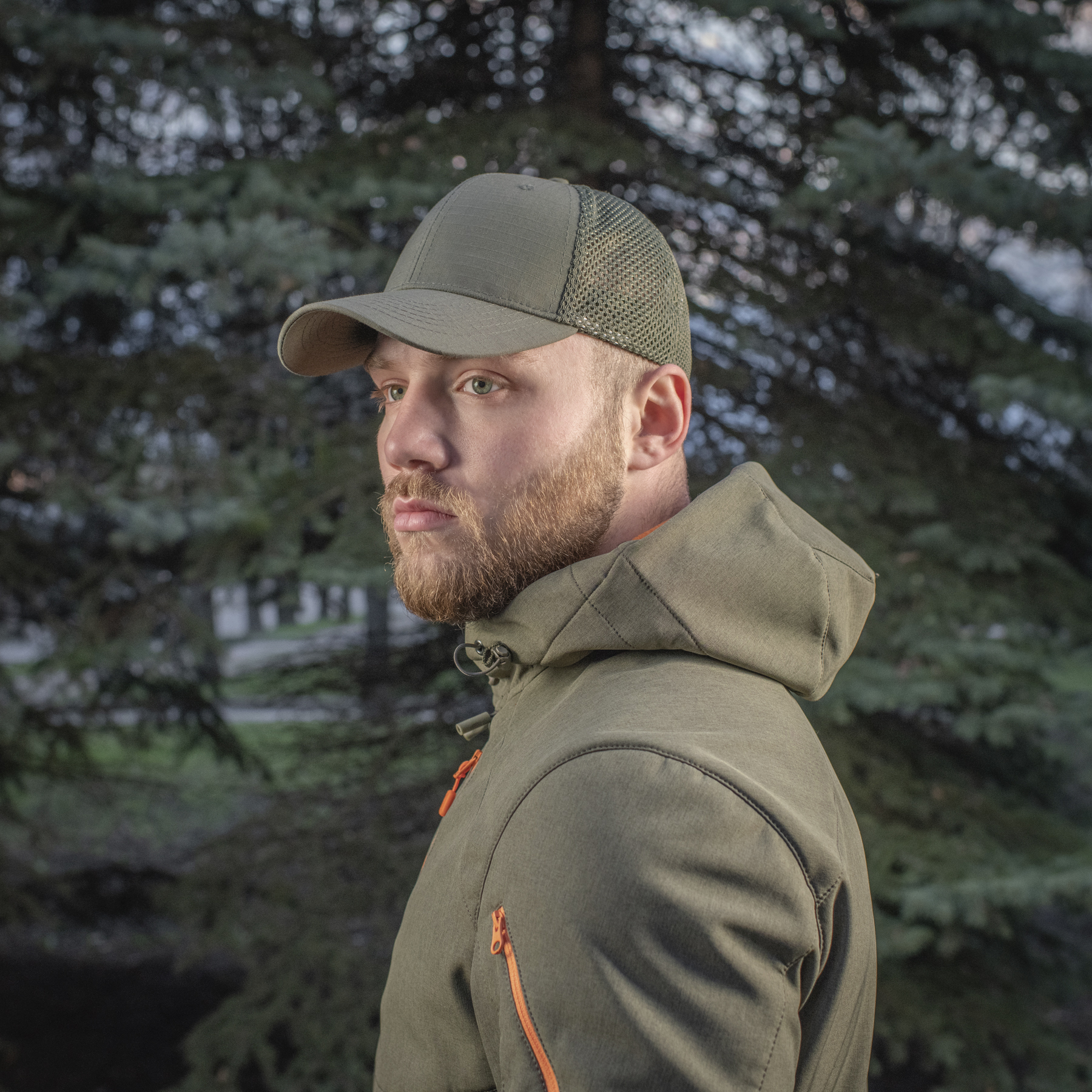 M-Tac бейсболка с сеткой Flex рип-стоп Army Olive — 14