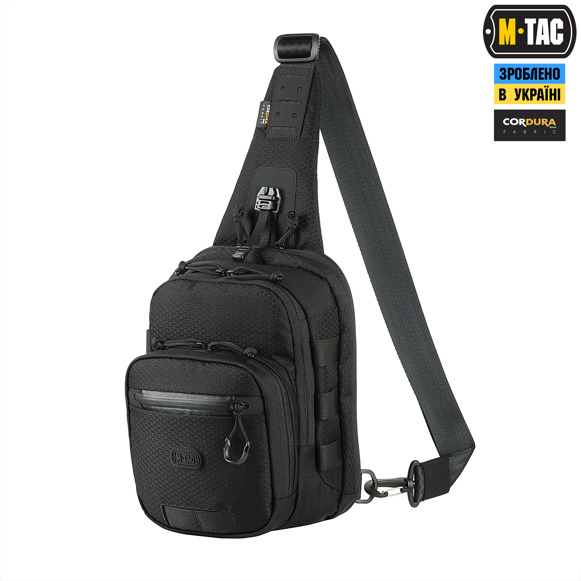 M-Tac сумка Cross Bag Slim Elite Hex Black — 2