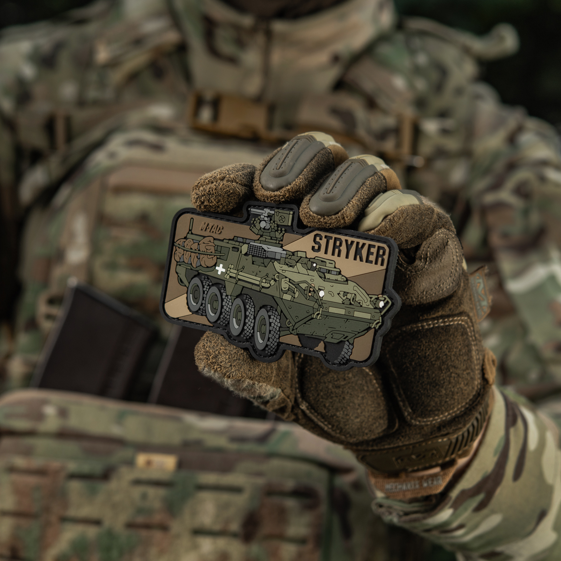 M-Tac нашивка Stryker (PVC) — 11