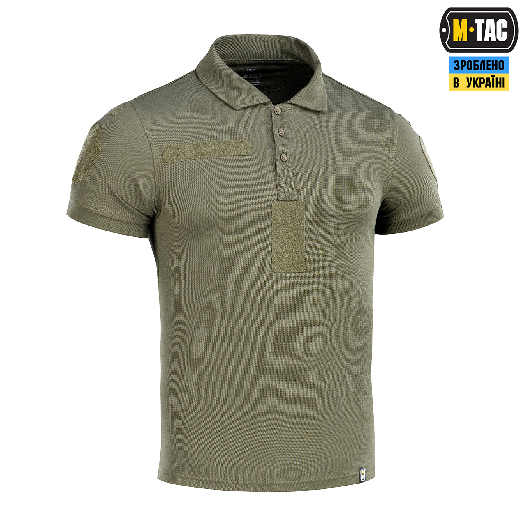 M-Tac поло НГУ со светоотражающей надписью 65/35 Army Olive — 4