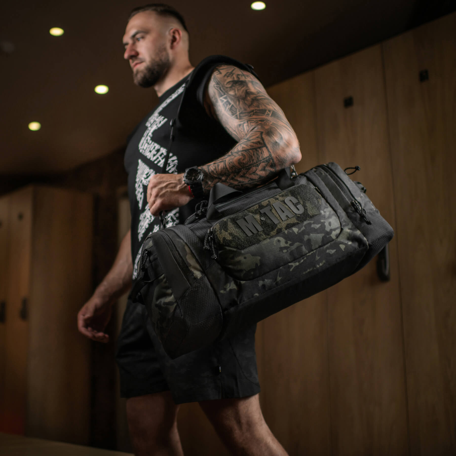 M-Tac сумка-баул Sport 38л Elite Multicam Black — 24