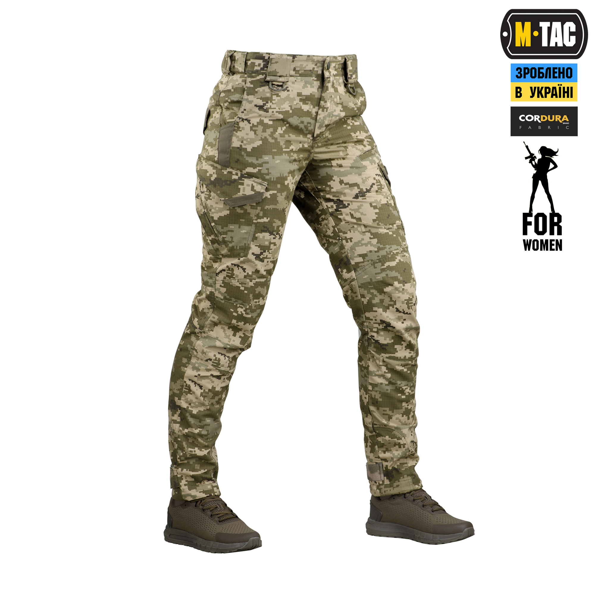 M-Tac брюки Aggressor Lady рип-стоп MM14 — 4