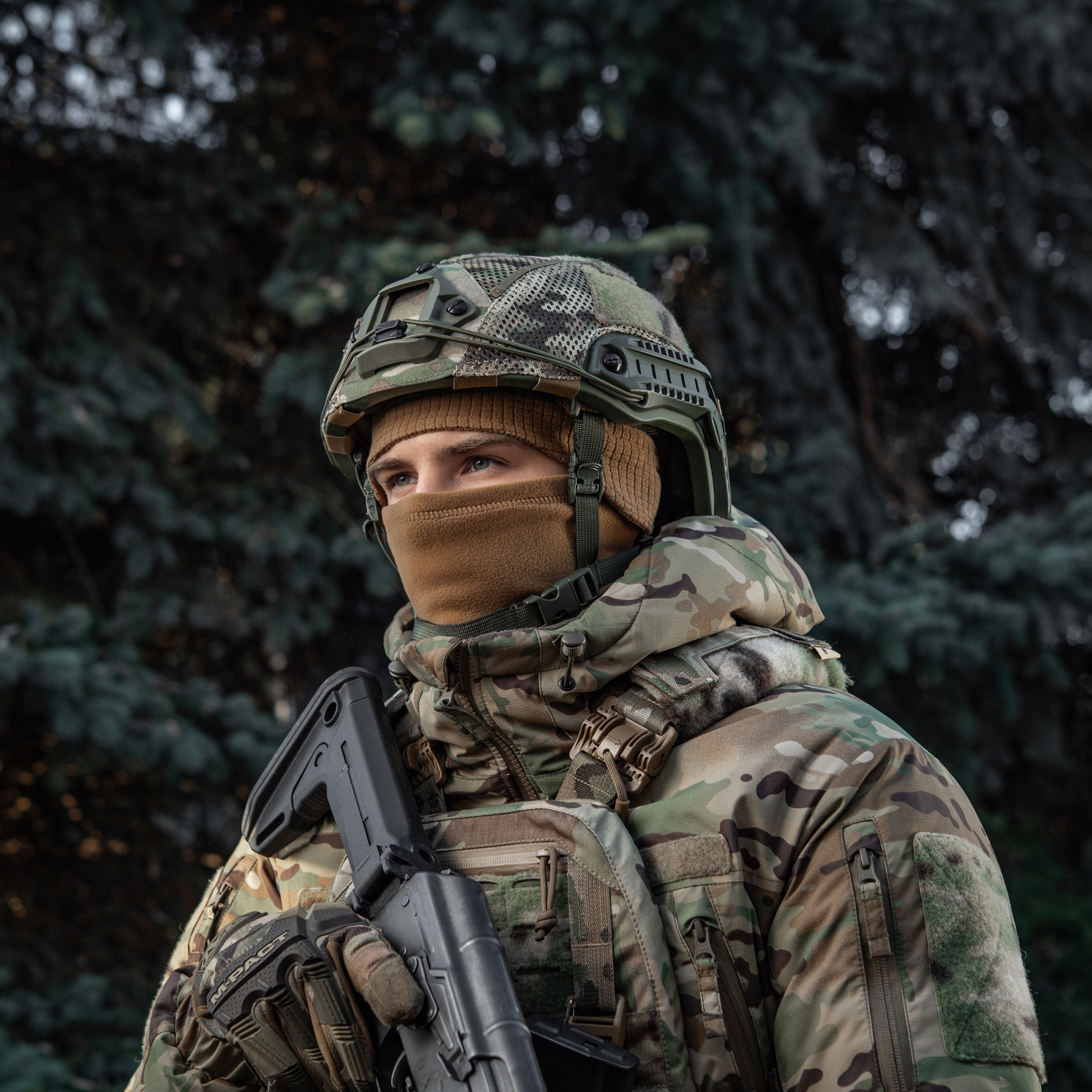 M-Tac шапка-подшлемник Gen.II флис рип-стоп Coyote Brown — 15