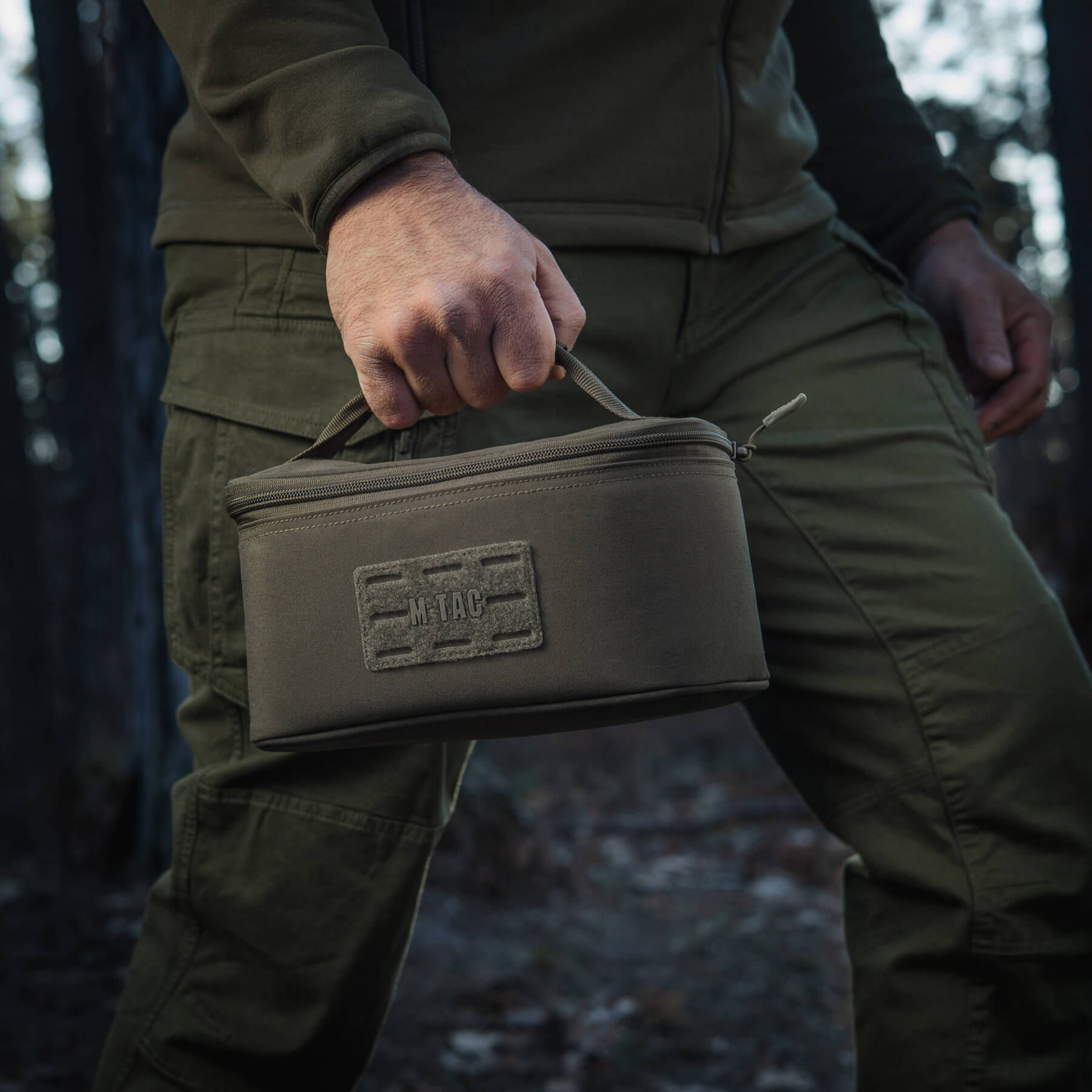 M-Tac органайзер утилитарный Hardshell Utility box S Olive — 13