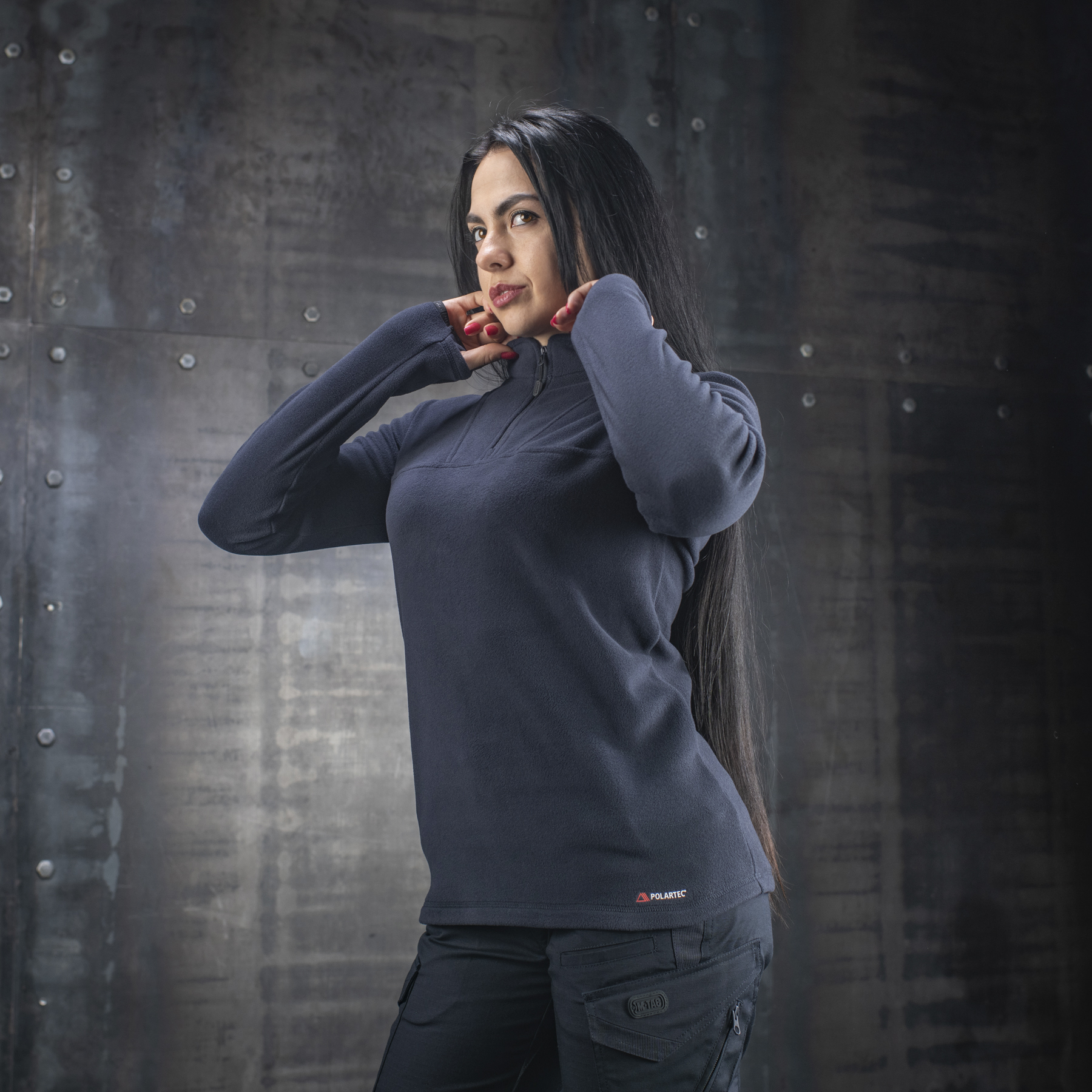 M-Tac кофта Delta Polartec Lady Dark Navy Blue — 13