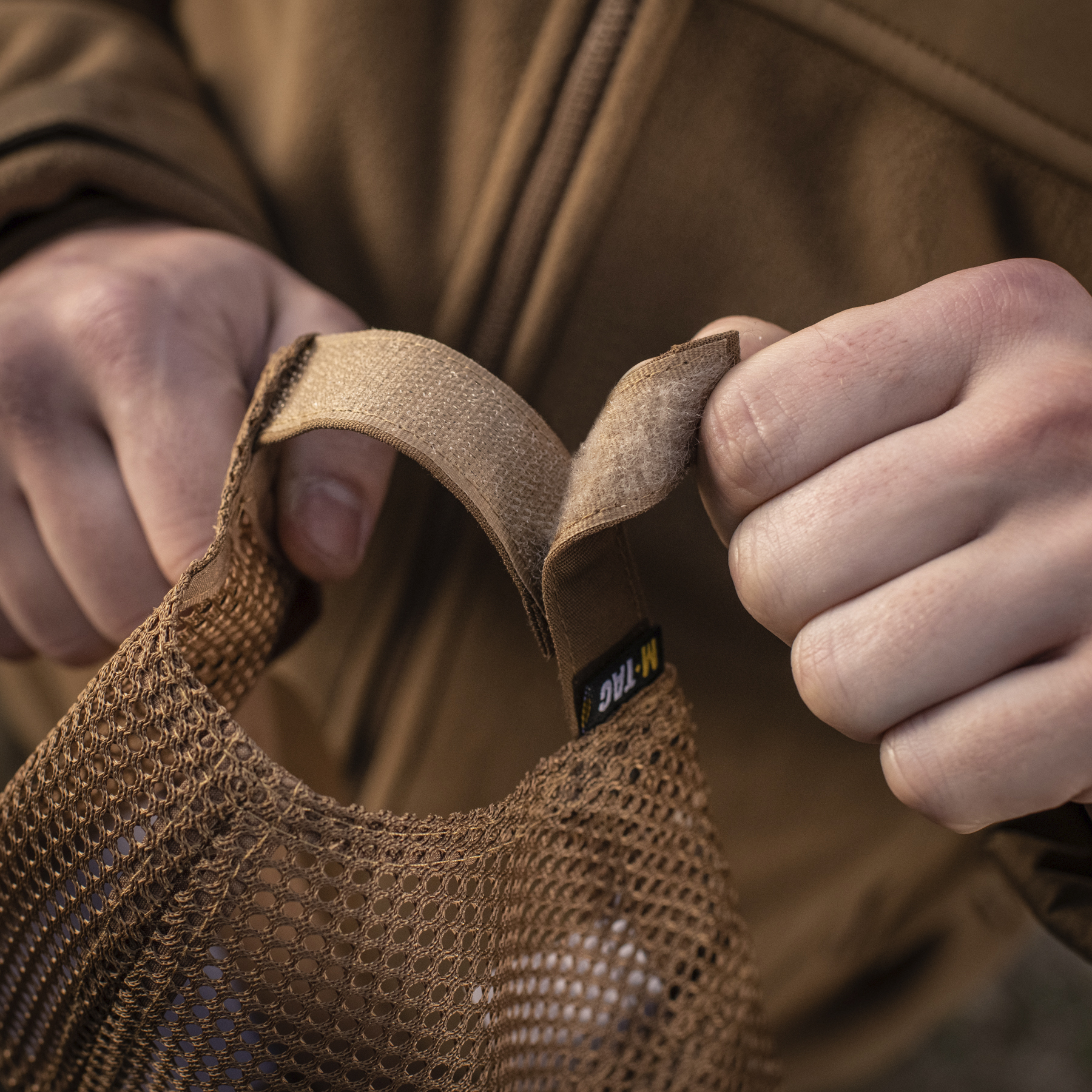 M-Tac бейсболка с сеткой Flex рип-стоп Coyote Brown — 15