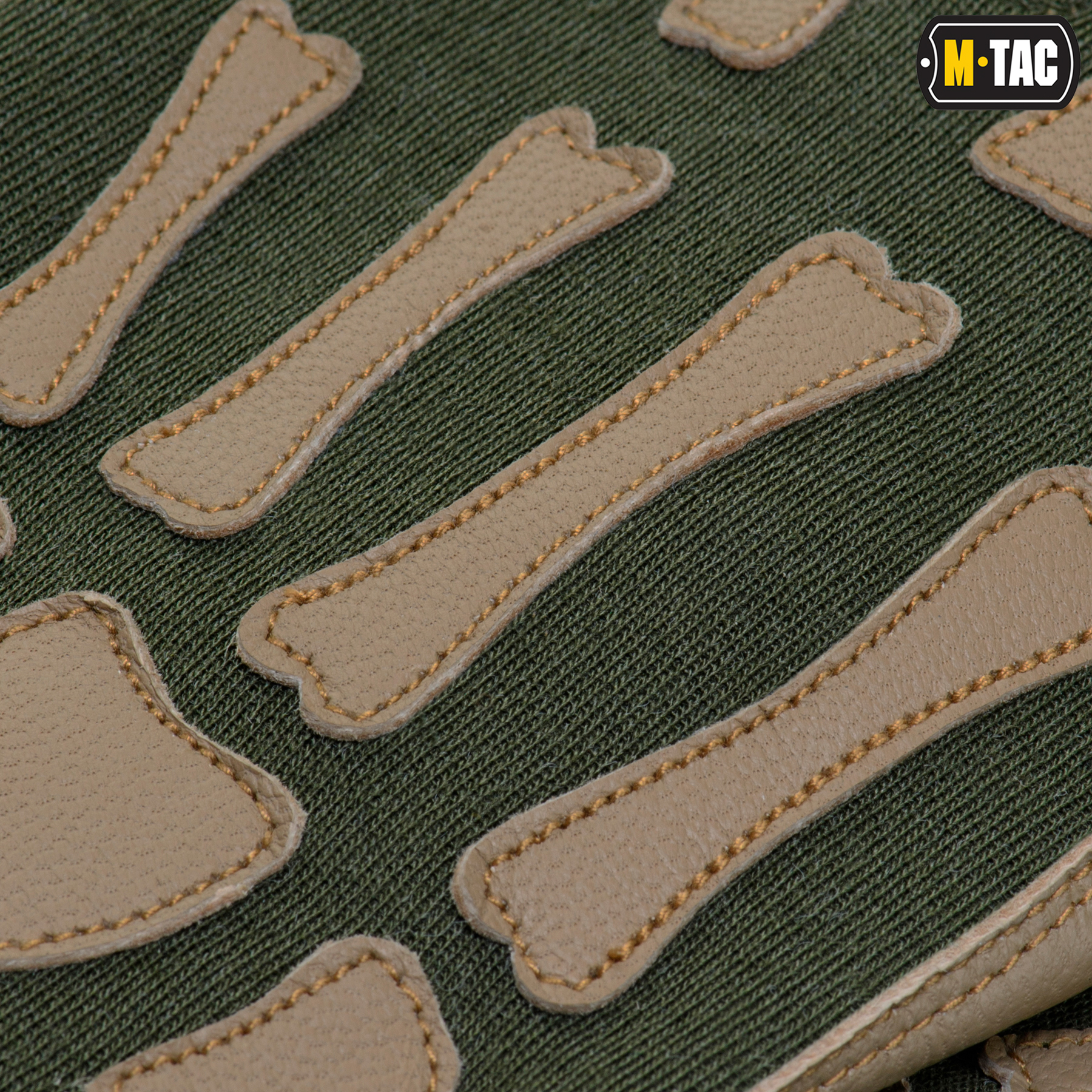 M-Tac перчатки Skeleton Nomex Olive/Coyote — 8