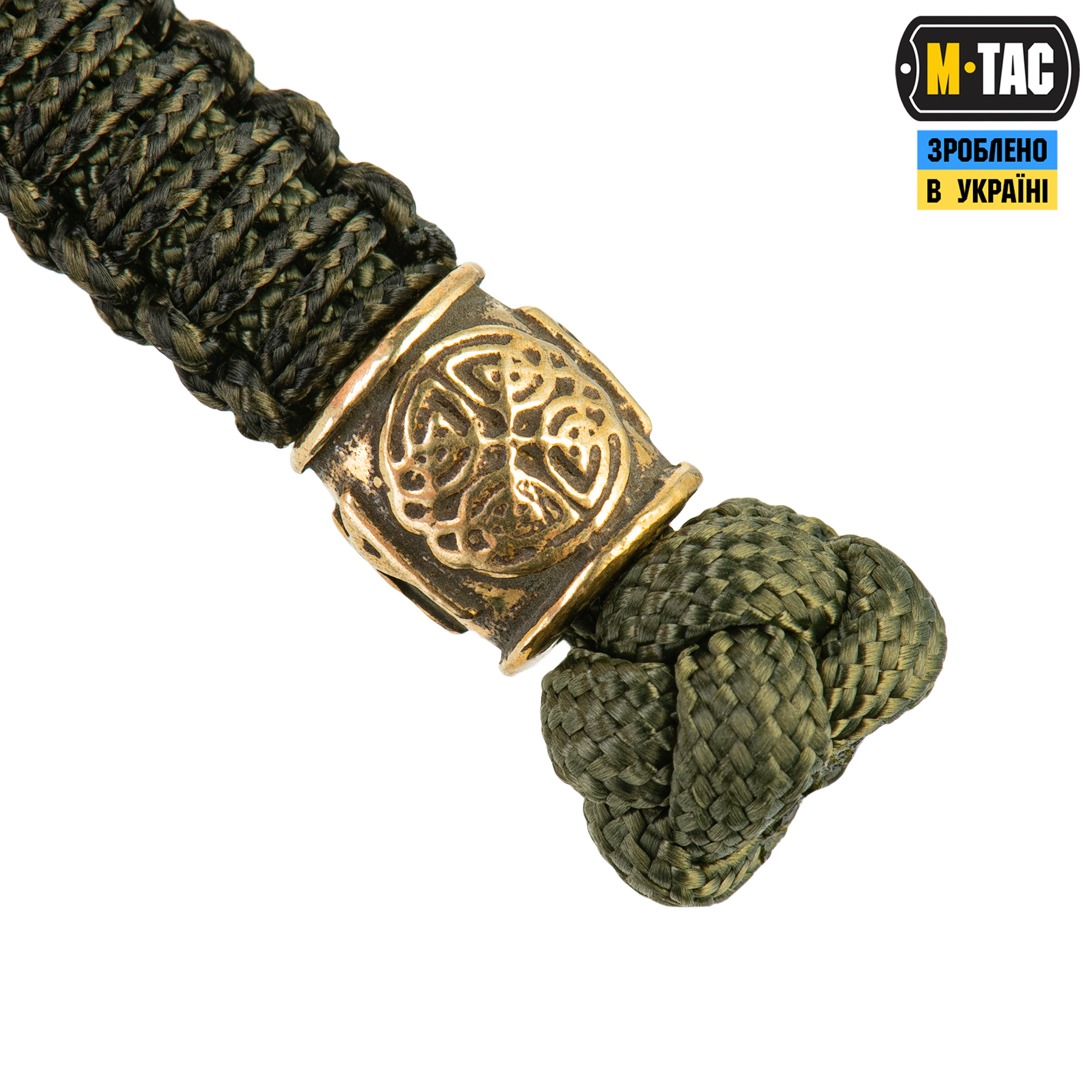 M-Tac темляк Scandinavian Mannaz Olive — 4