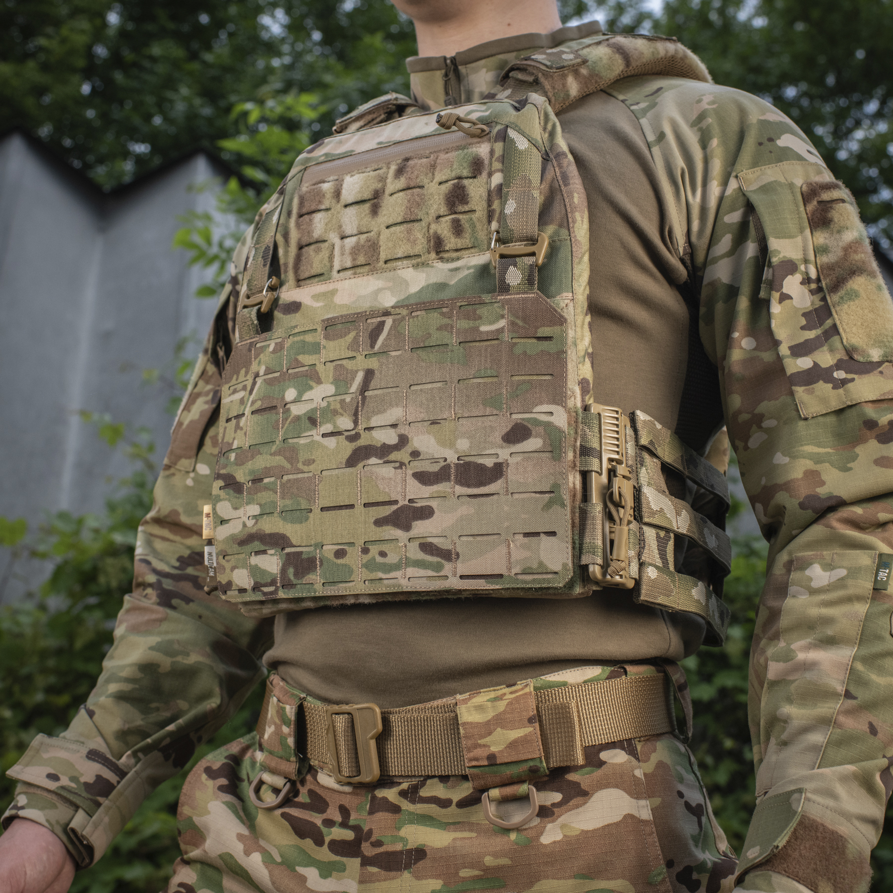 M-Tac передняя панель для плитоноски Cuirass QRS XL Multicam — 11