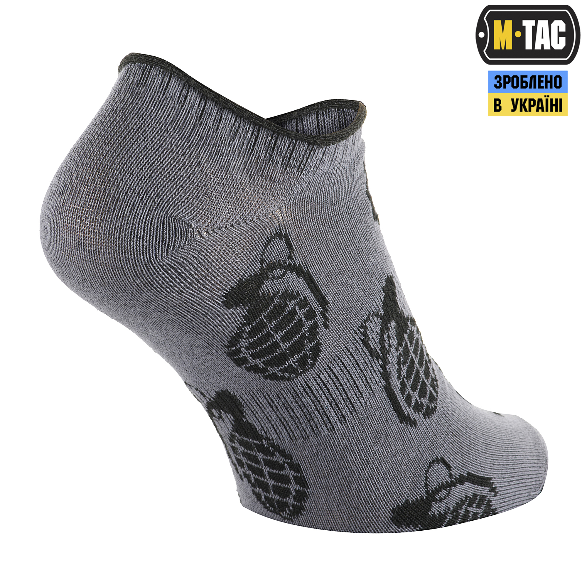 M-Tac носки летние легкие Grenades Dark Grey — 4