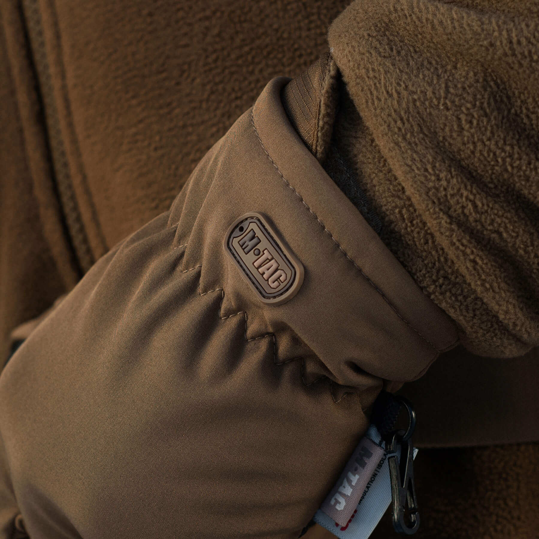 M-Tac перчатки Soft Shell Thinsulate Coyote Brown — 19