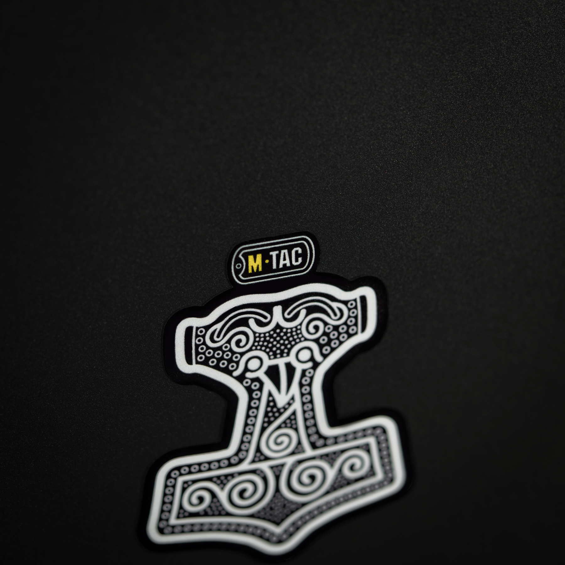 M-Tac наклейка Mjölnir Small светоотражающая Black — 8