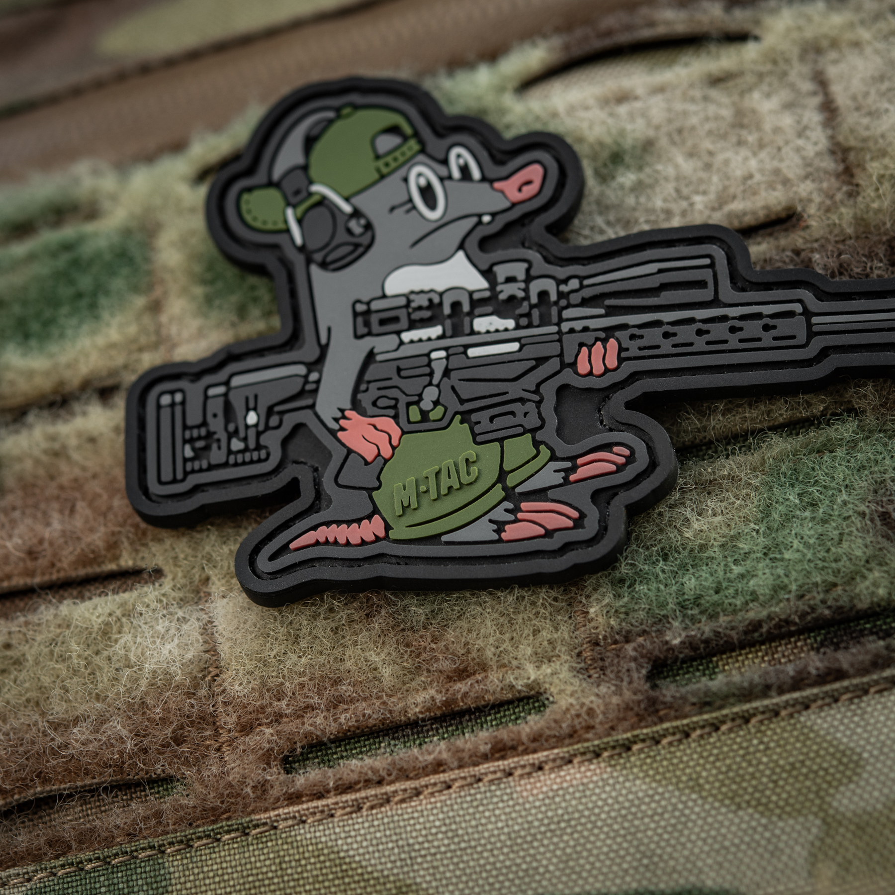 M-Tac нашивка Крот (PVC) — 8