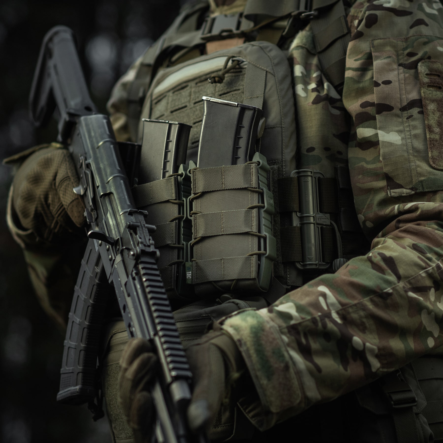 M-Tac подсумок открытый для магазина FAST Elite Ranger Green — 12