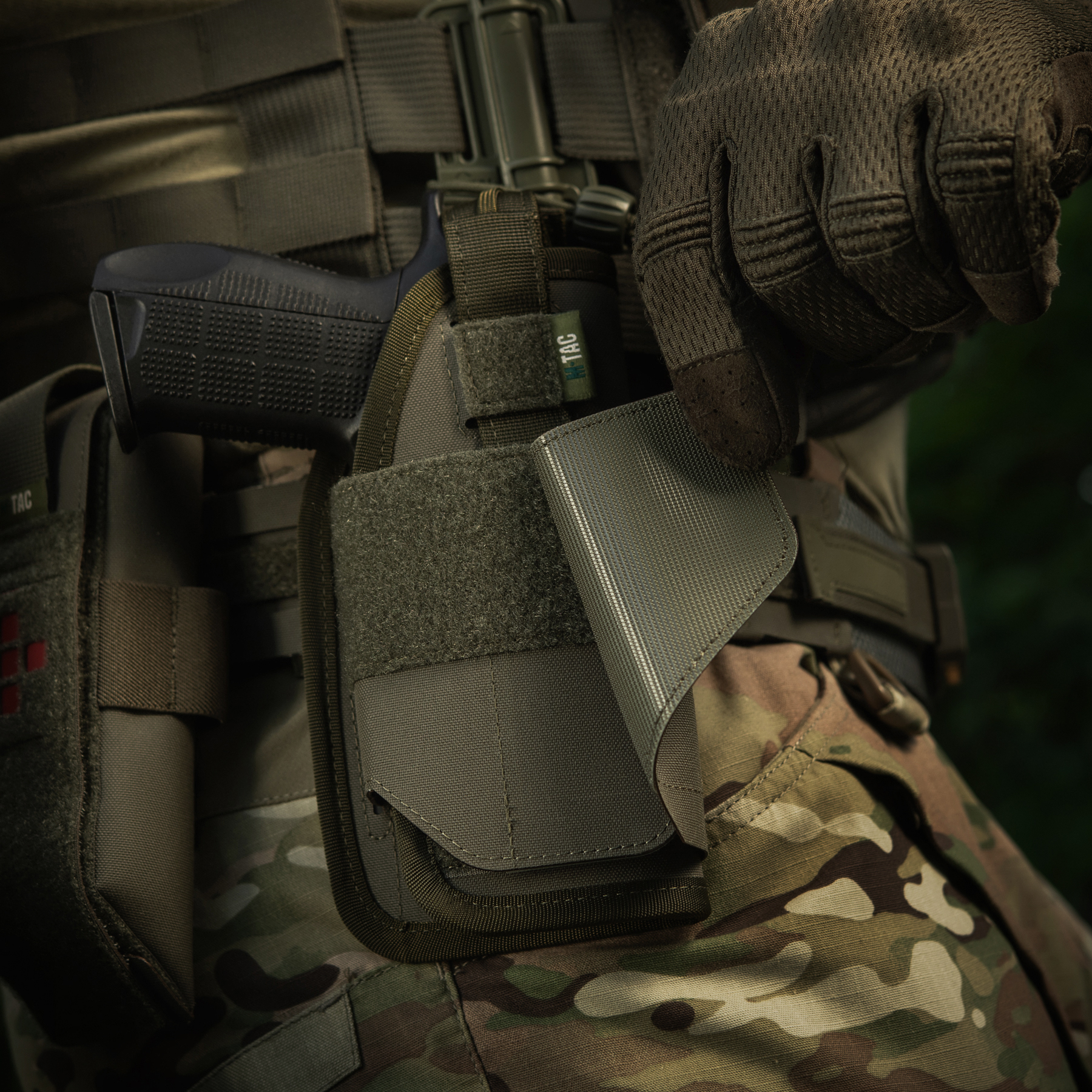 M-Tac кобура универсальная Elite Rights Ranger Green — 13
