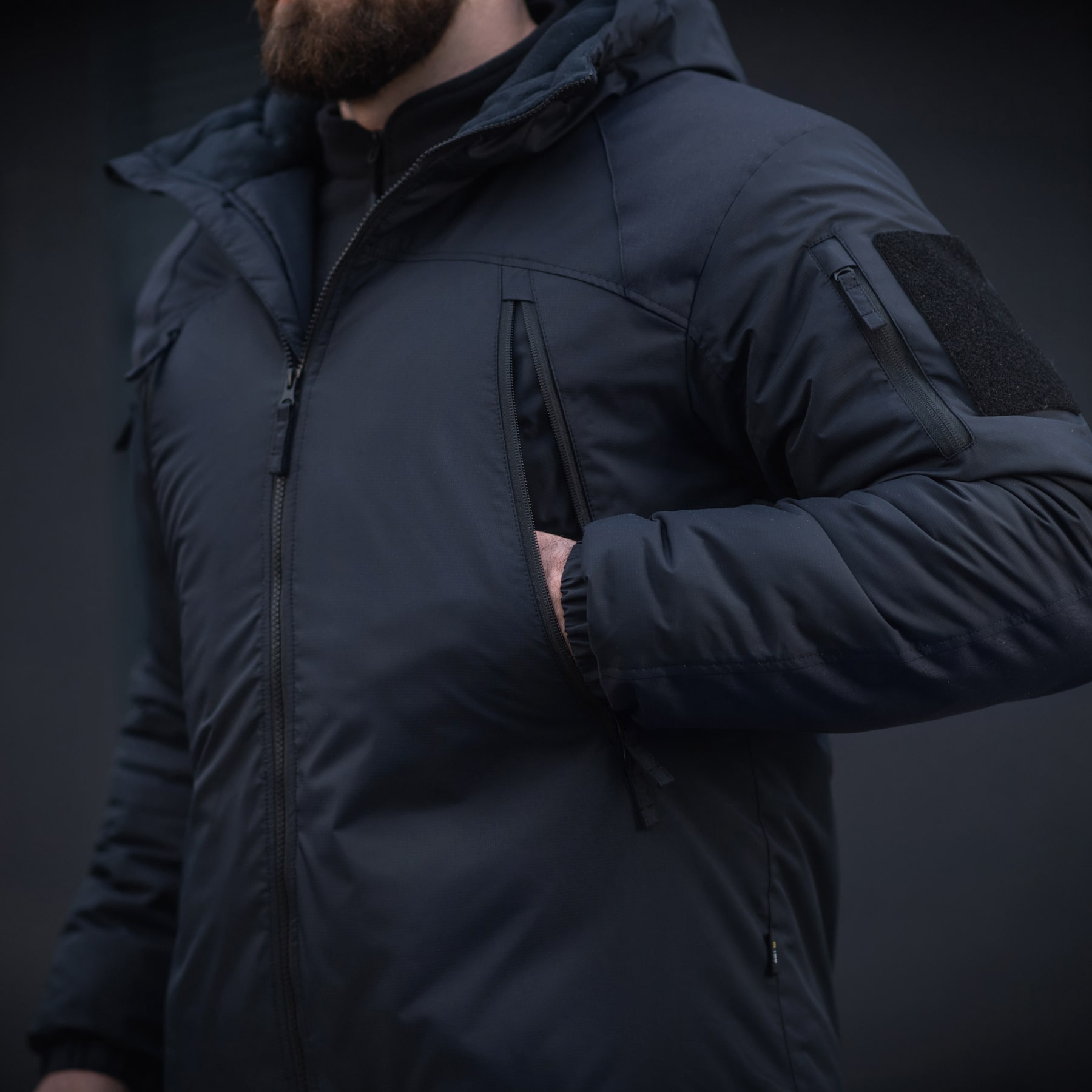 M-Tac куртка зимняя Alpha Gen.III Pro Primaloft Dark Navy Blue — 20
