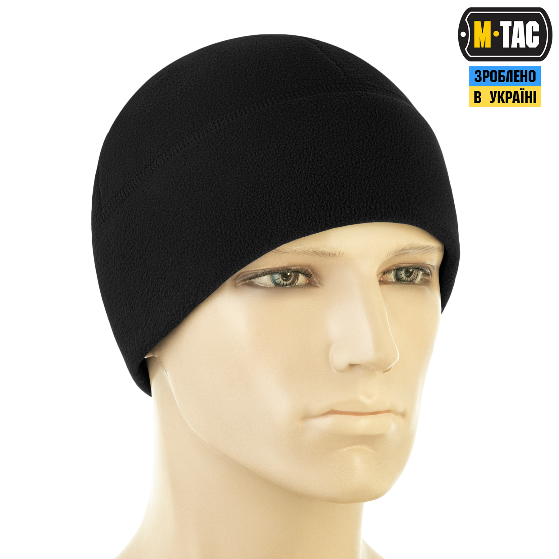 M-Tac шапка Watch Cap Elite флис (320г/м2) with Slimtex Black — 4