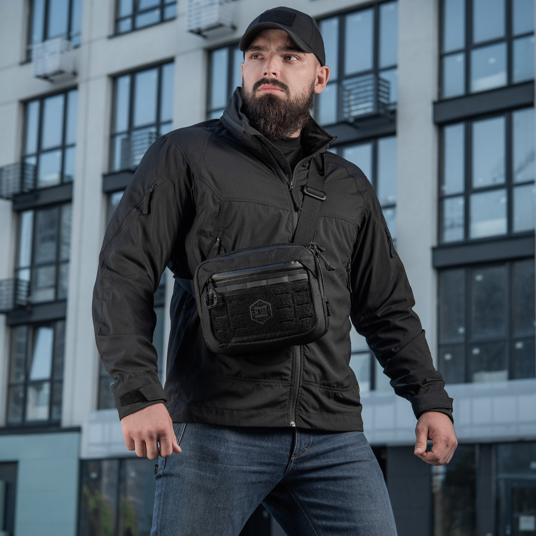 M-Tac сумка EDC Bag Elite HEX Black — 13