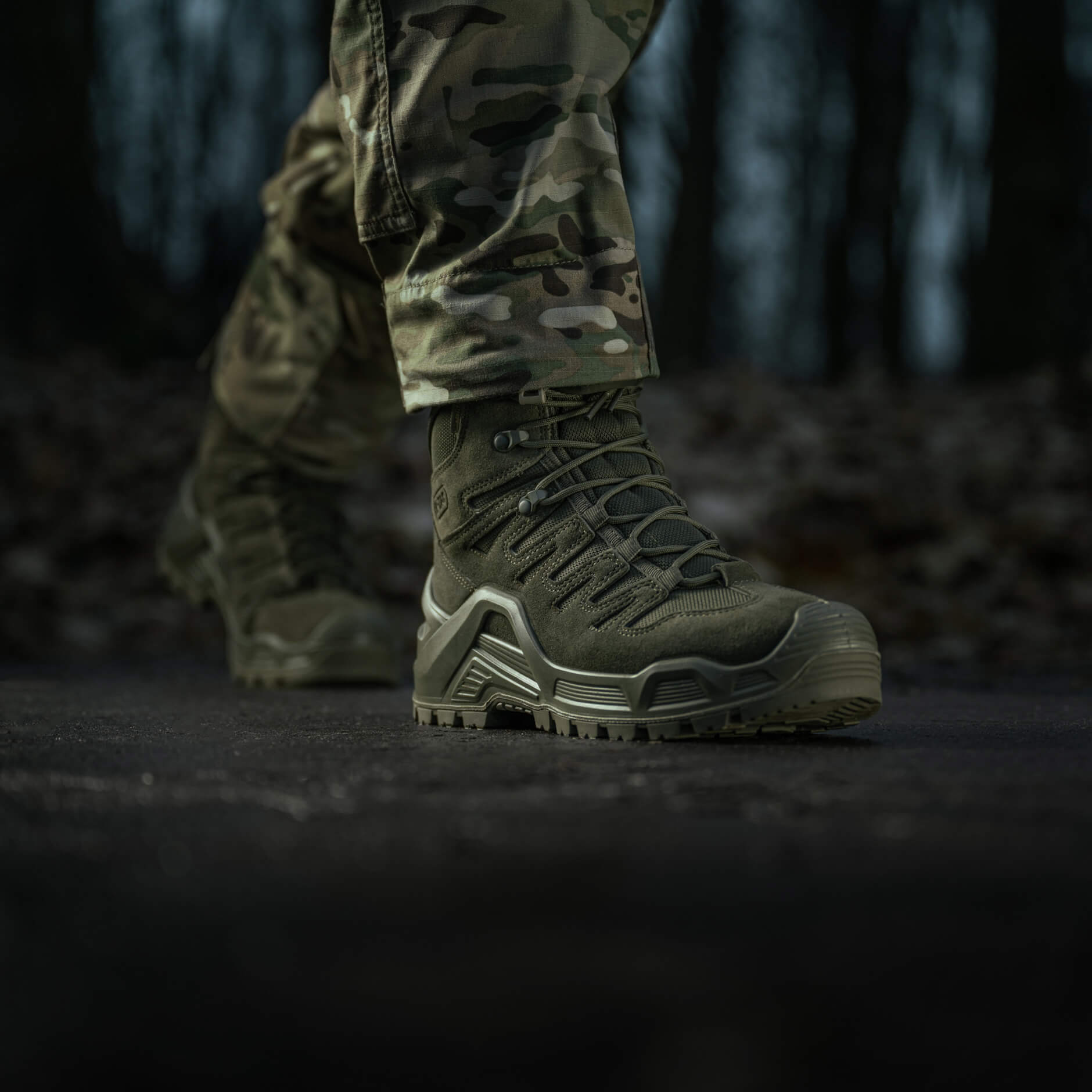 M-Tac ботинки тактические Caiman Olive — 25