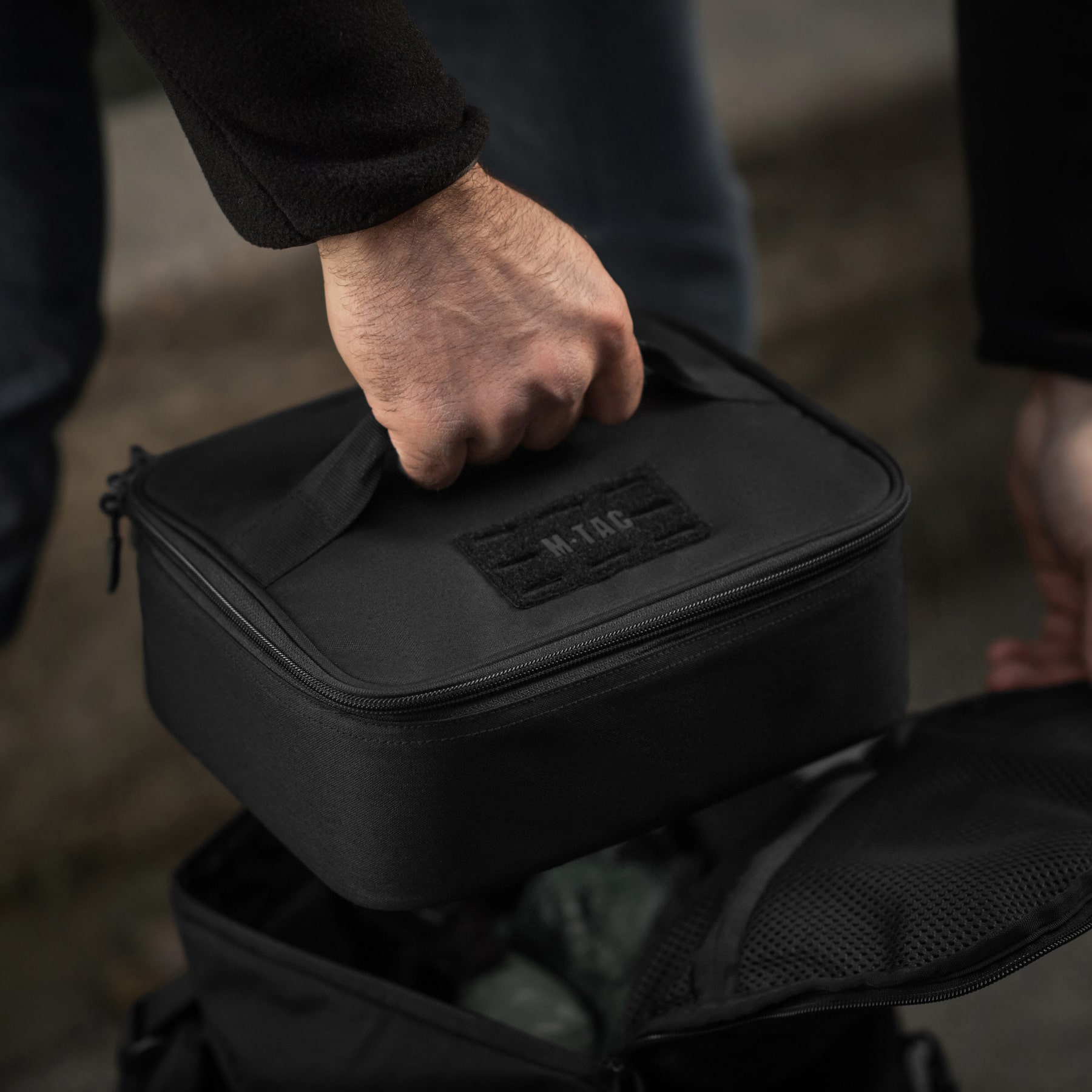 M-Tac органайзер утилитарный Hardshell Utility box L Black — 12