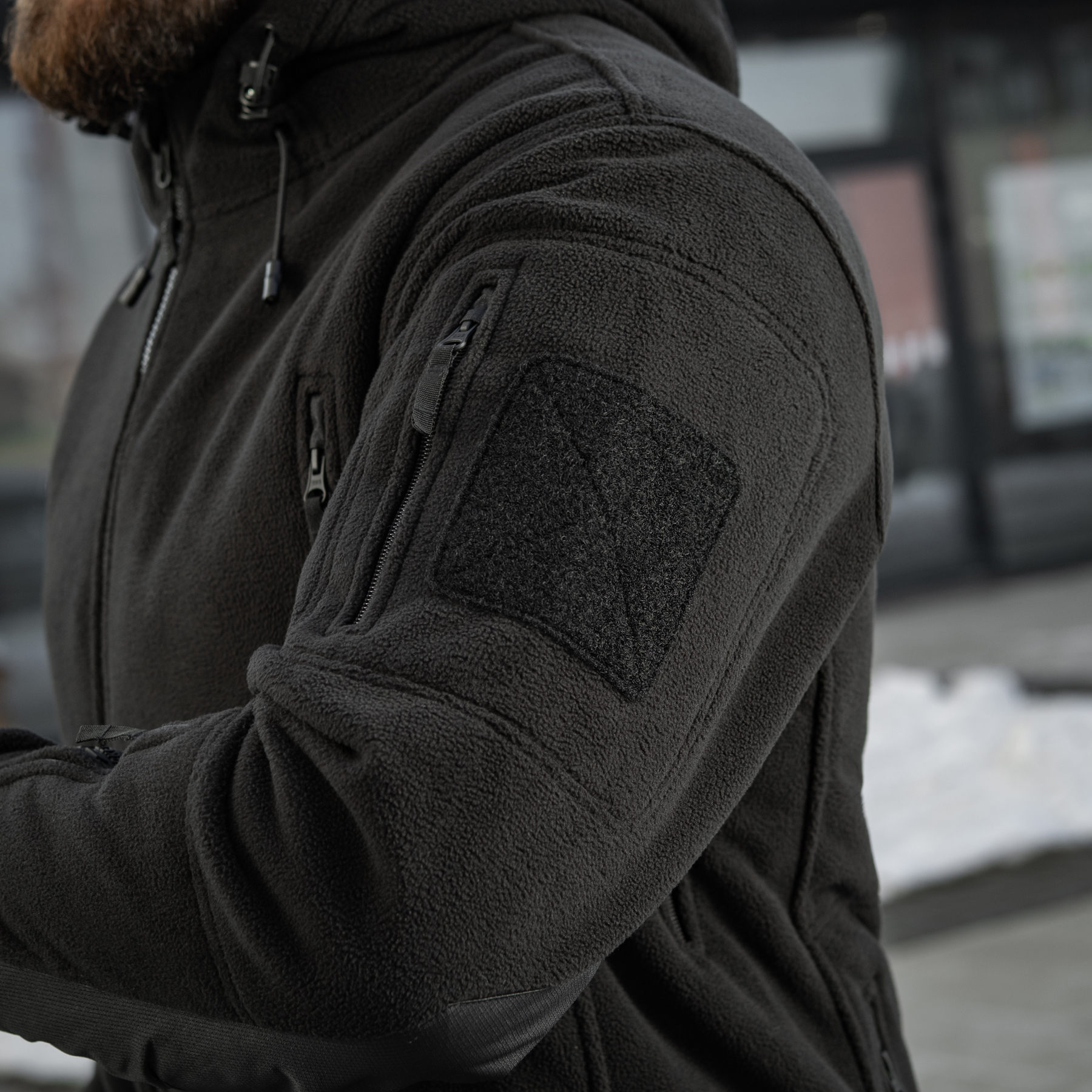 M-Tac куртка флисовая Windblock Division Gen.II Black — 17