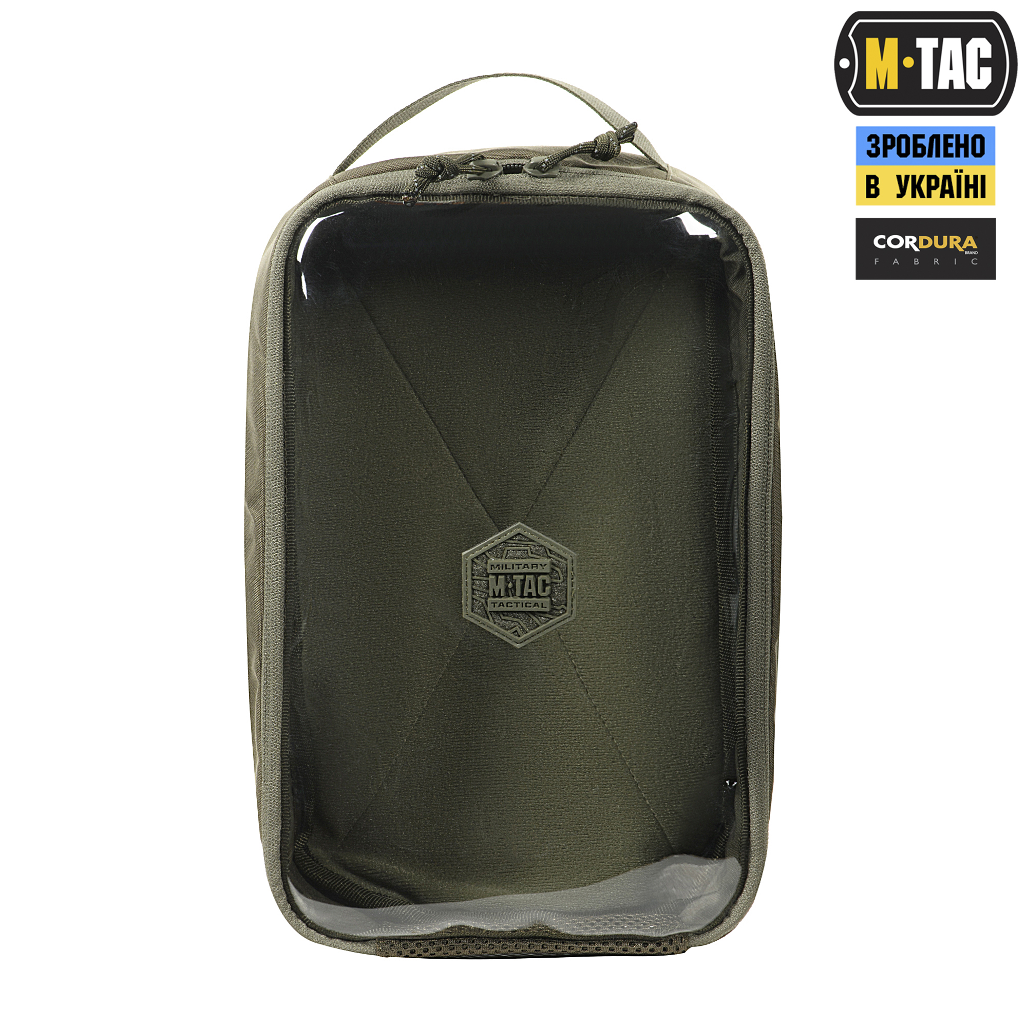 M-Tac органайзер утилитарный прозрачный Elite Large Gen.II Ranger Green — 3