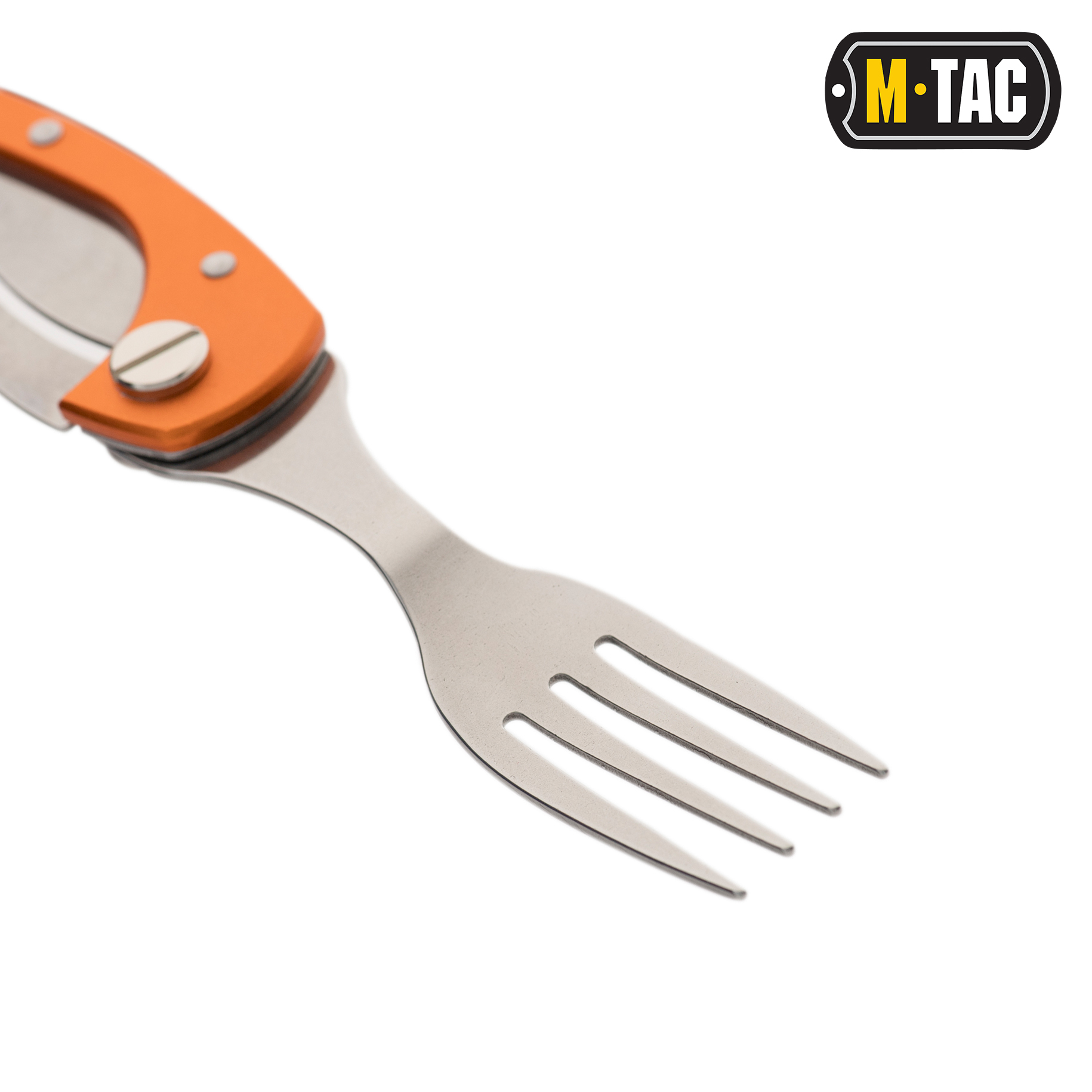 M-Tac столовый набор складной Orange/Steel — 6