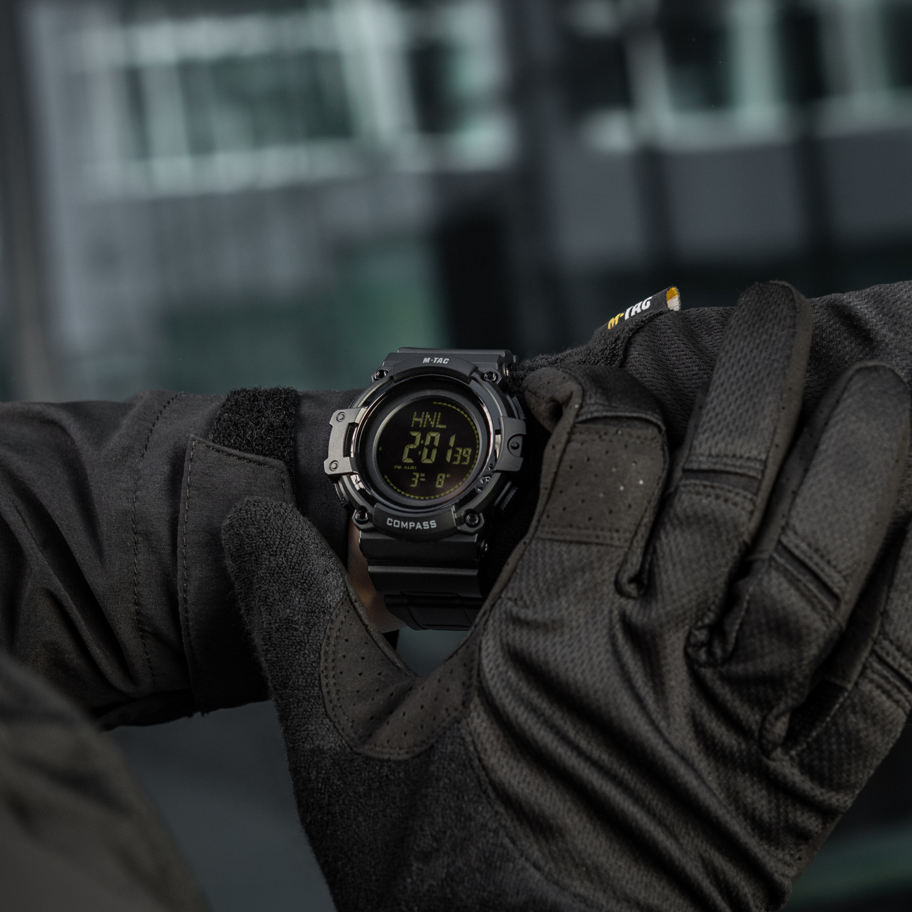M-Tac часы тактические с компасом 2233 Black — 16