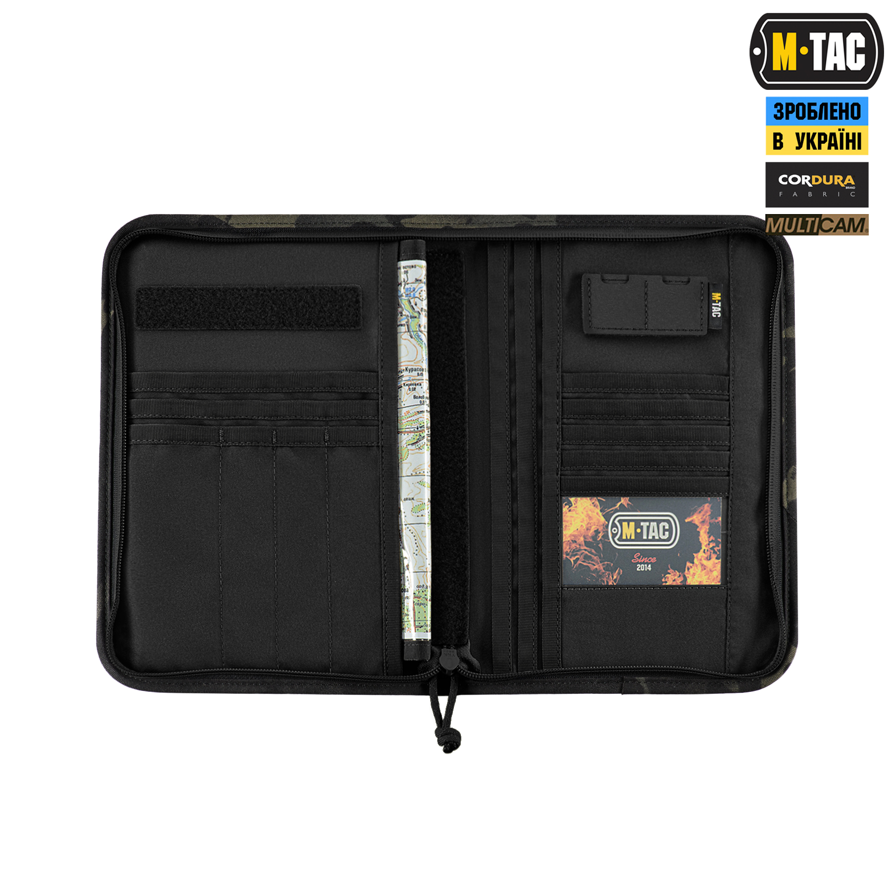 M-Tac планшет-органайзер А5 Elite Multicam Black — 5