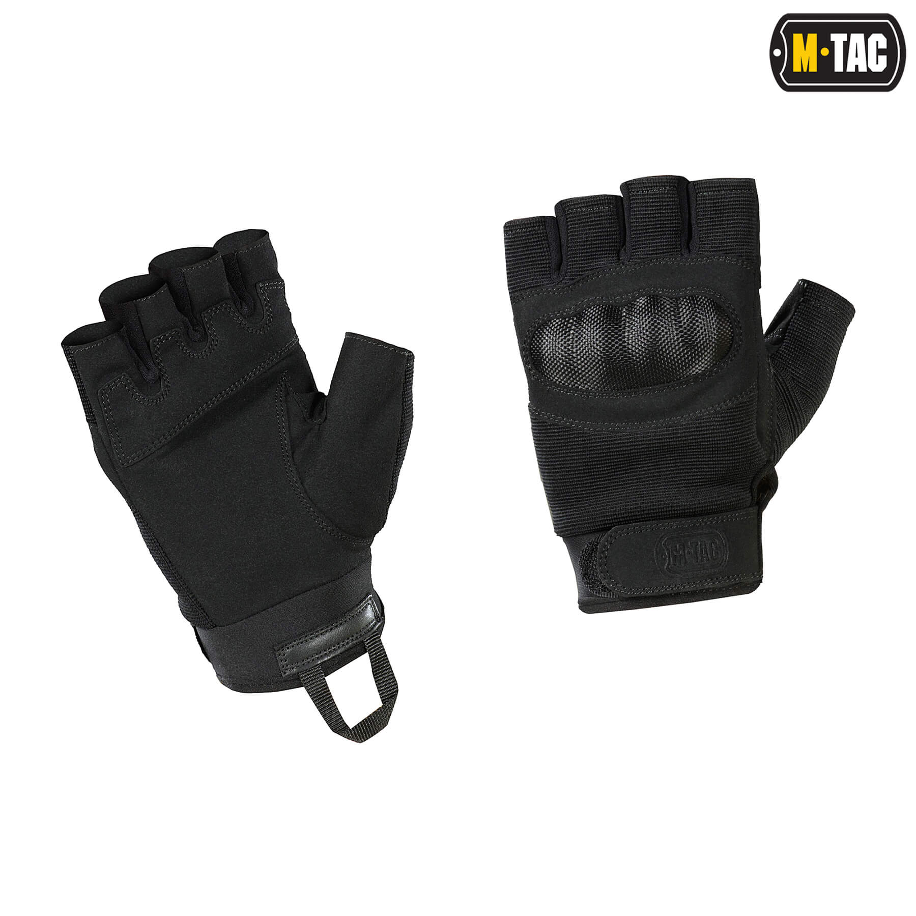 M-Tac перчатки беспалые Assault Mk.3 Black — 2