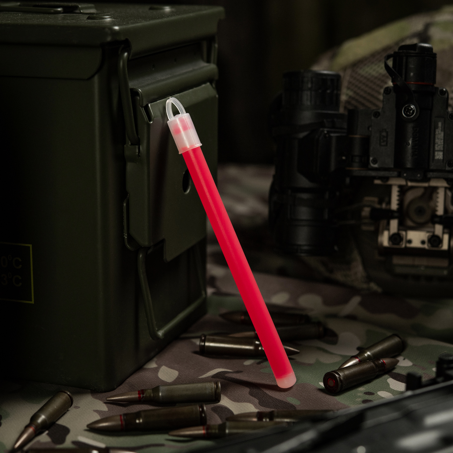M-Tac химсвет 15 см красный — 14