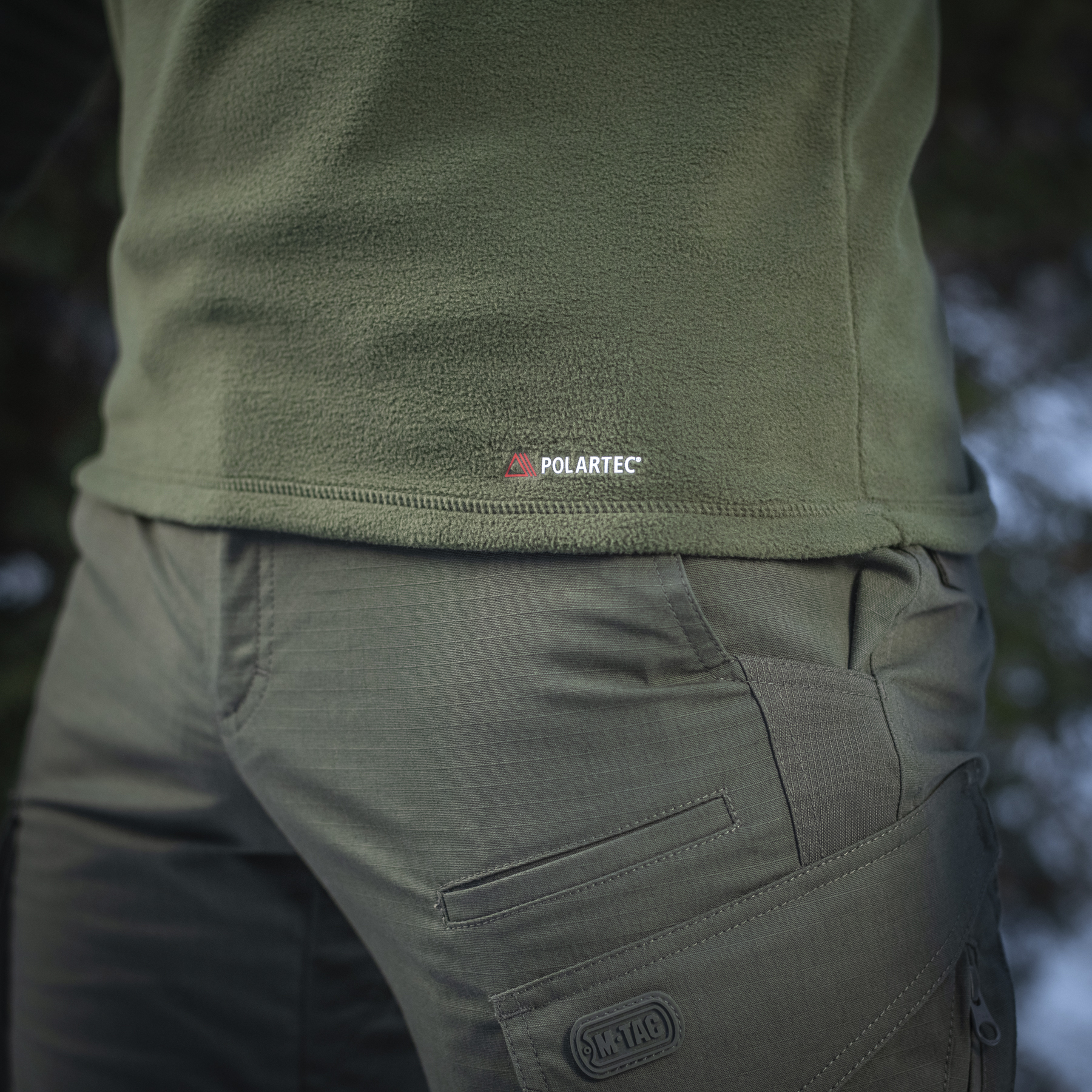 M-Tac кофта Delta Polartec Army Olive — 11