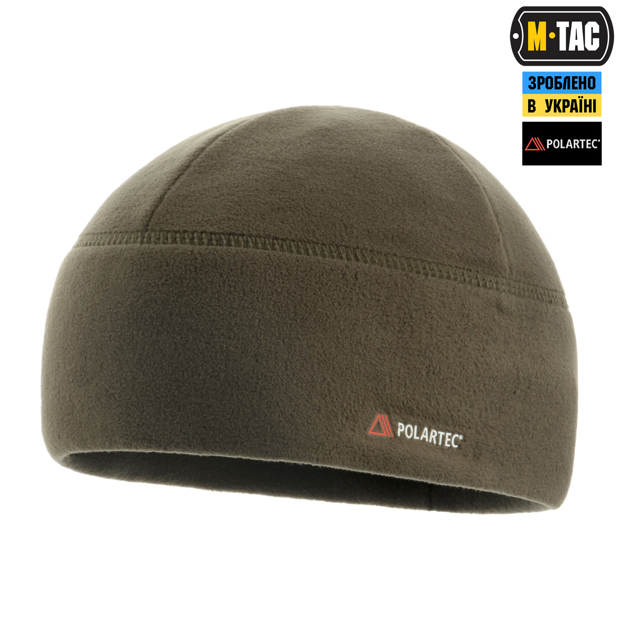 M-Tac шапка Watch Cap флис Light Polartec Dark Olive — 5