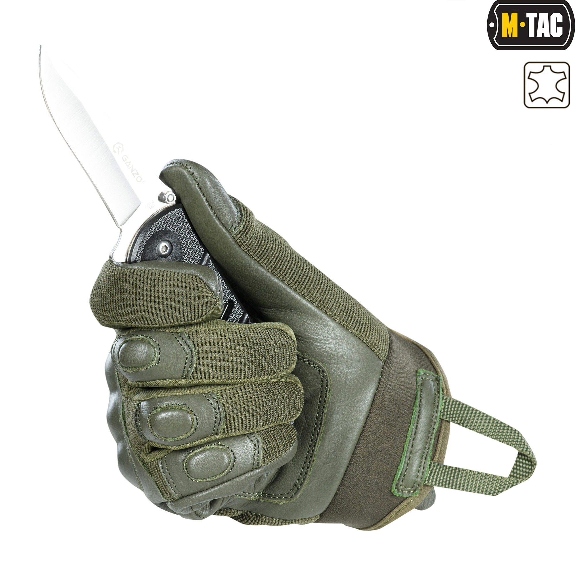 M-Tac перчатки Assault Mk.4 Olive — 6