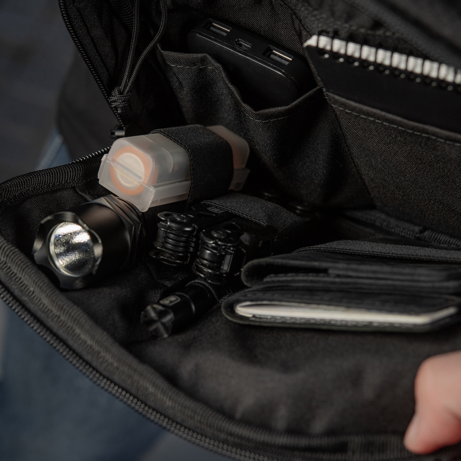 M-Tac сумка EDC Bag Elite HEX Black — 46